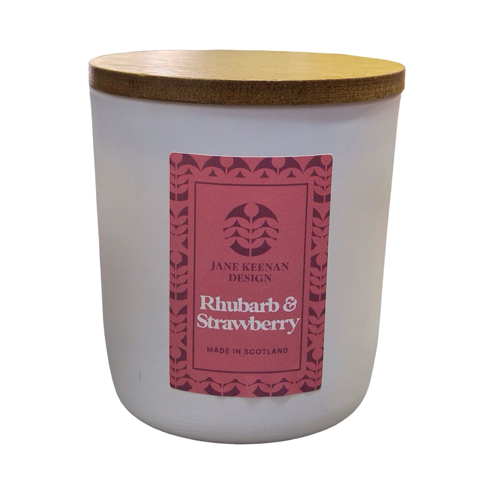 Rhubarb and Strawberry Candle
