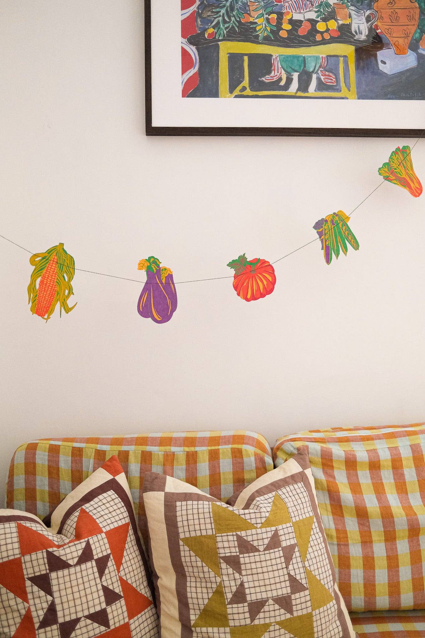 Vegetable Paper Garland