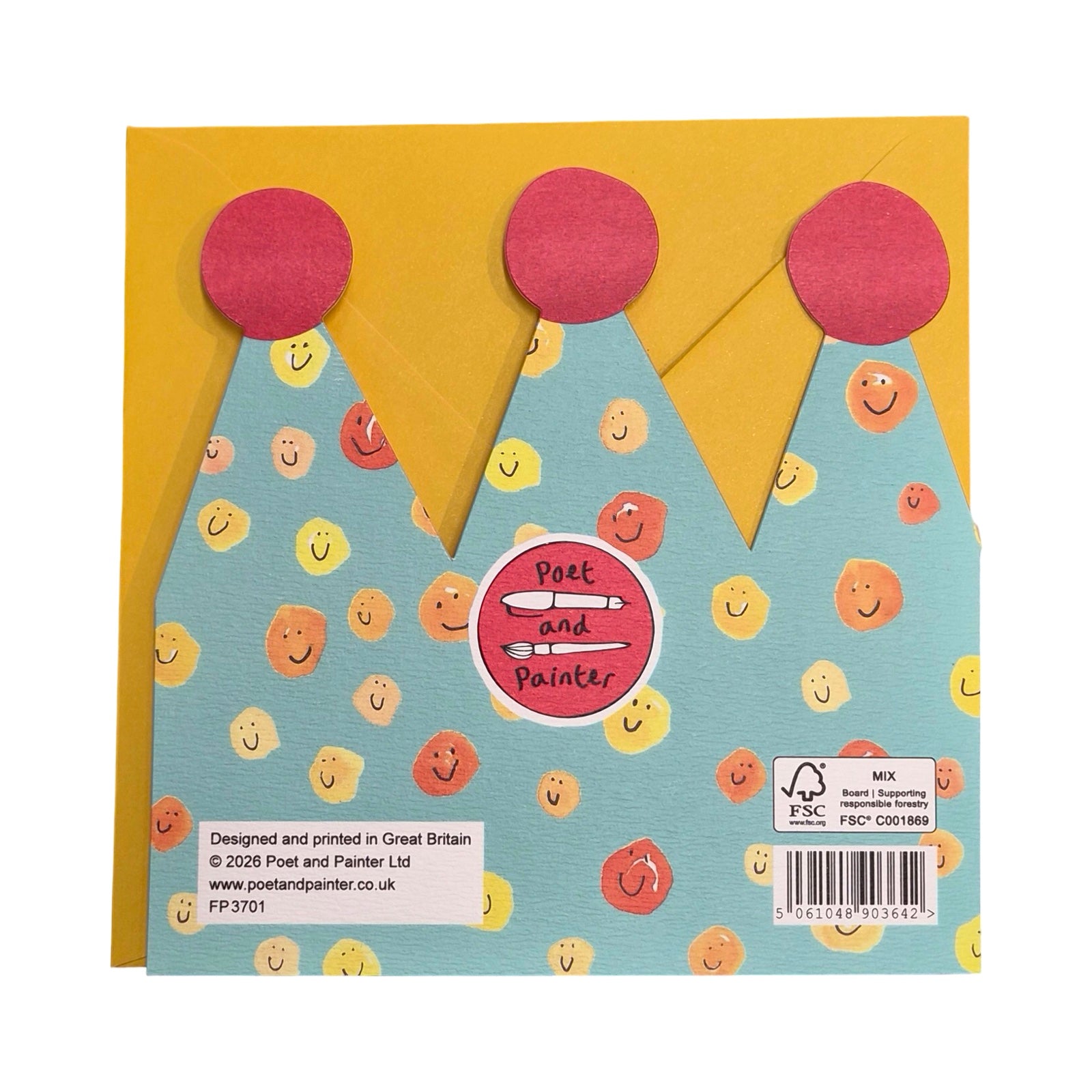 6th Birthday Children's Crown Card
