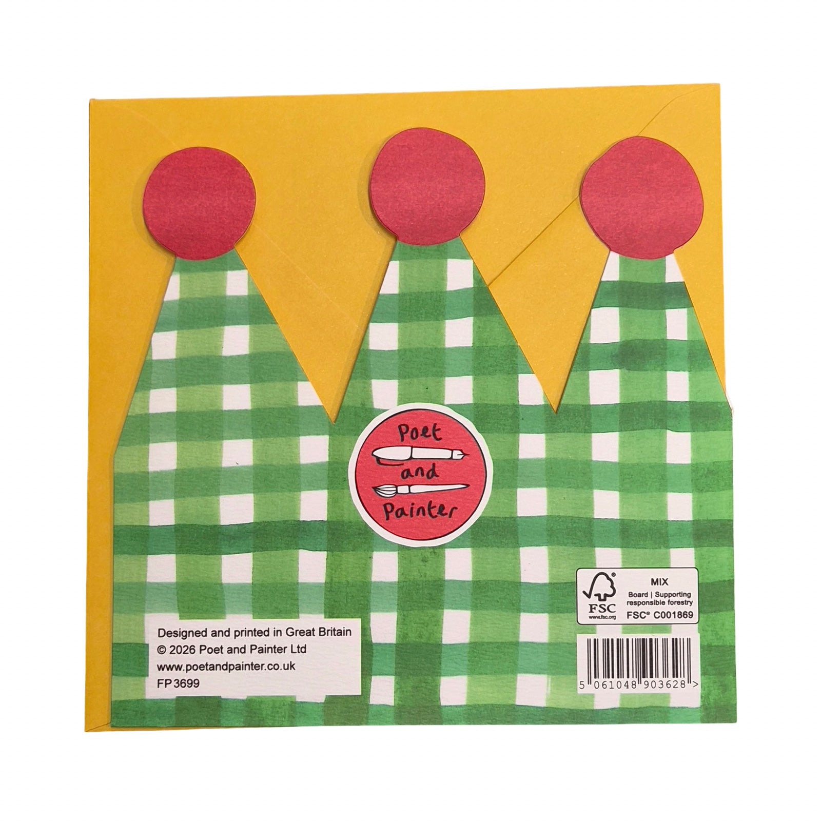 4th Birthday Children's Crown Card