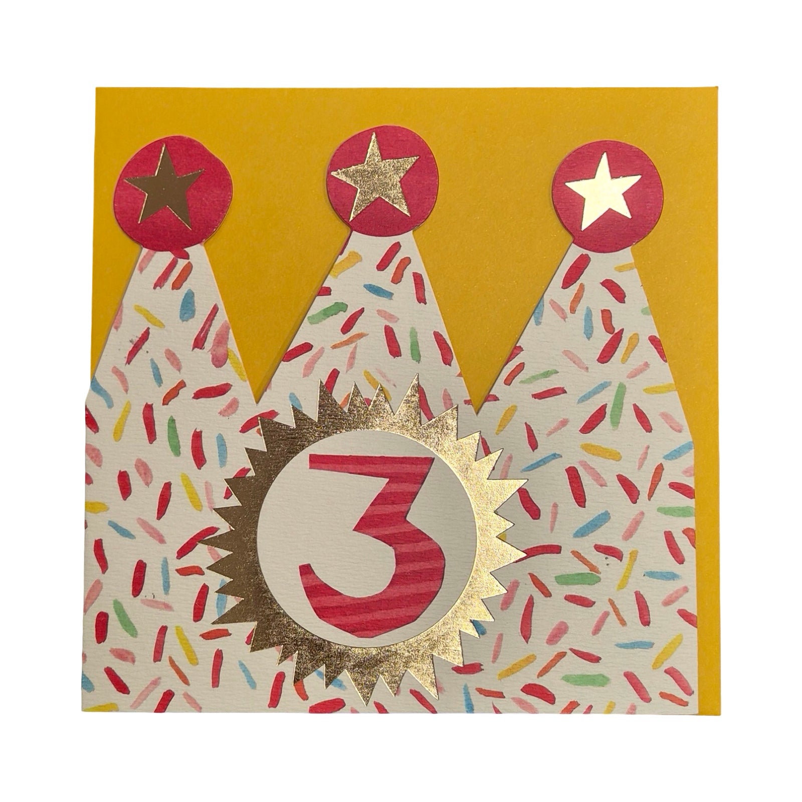 3rd Birthday Children's Crown Card