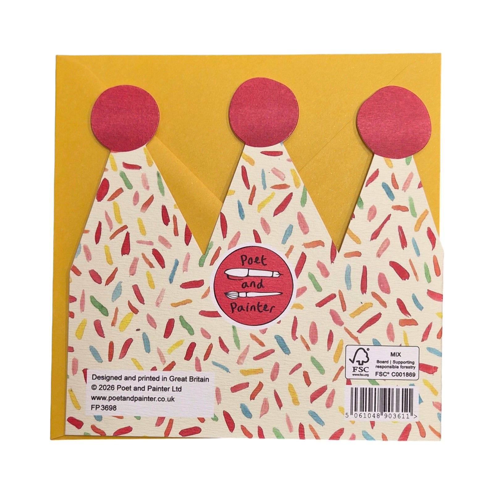 3rd Birthday Children's Crown Card