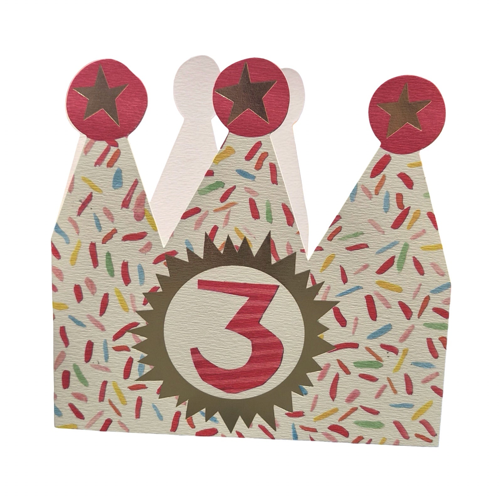 3rd Birthday Children's Crown Card