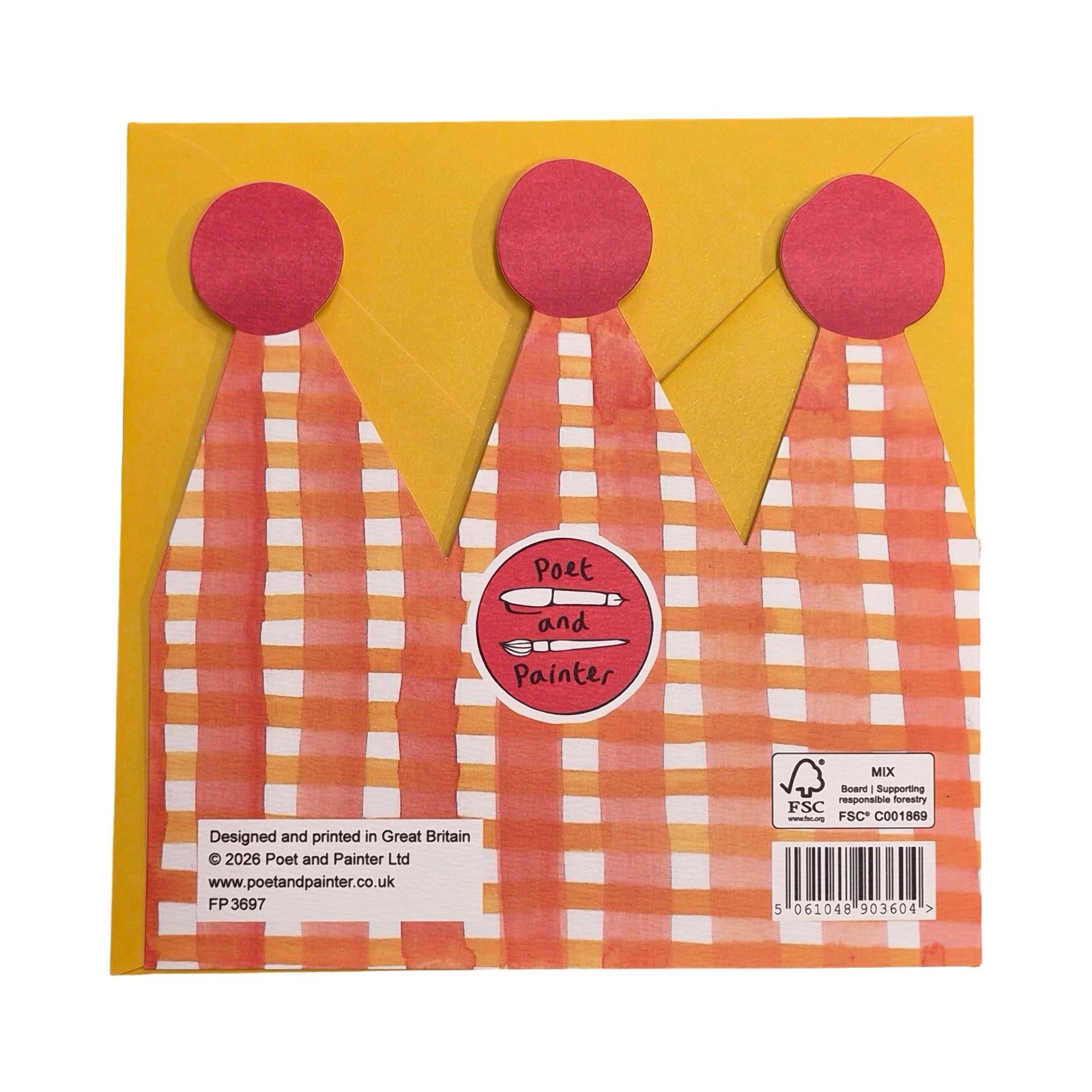2nd Birthday Children's Crown Card