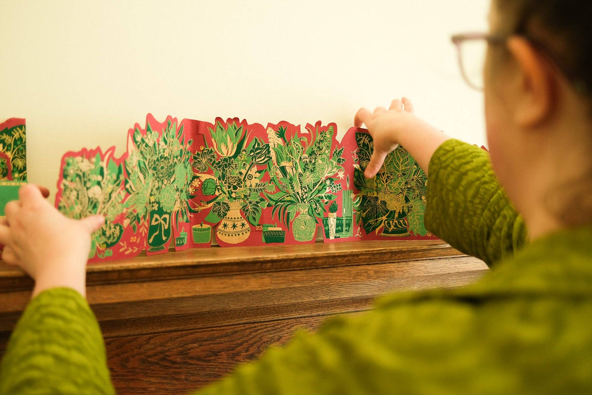 Winter Floral Advent Calendar
