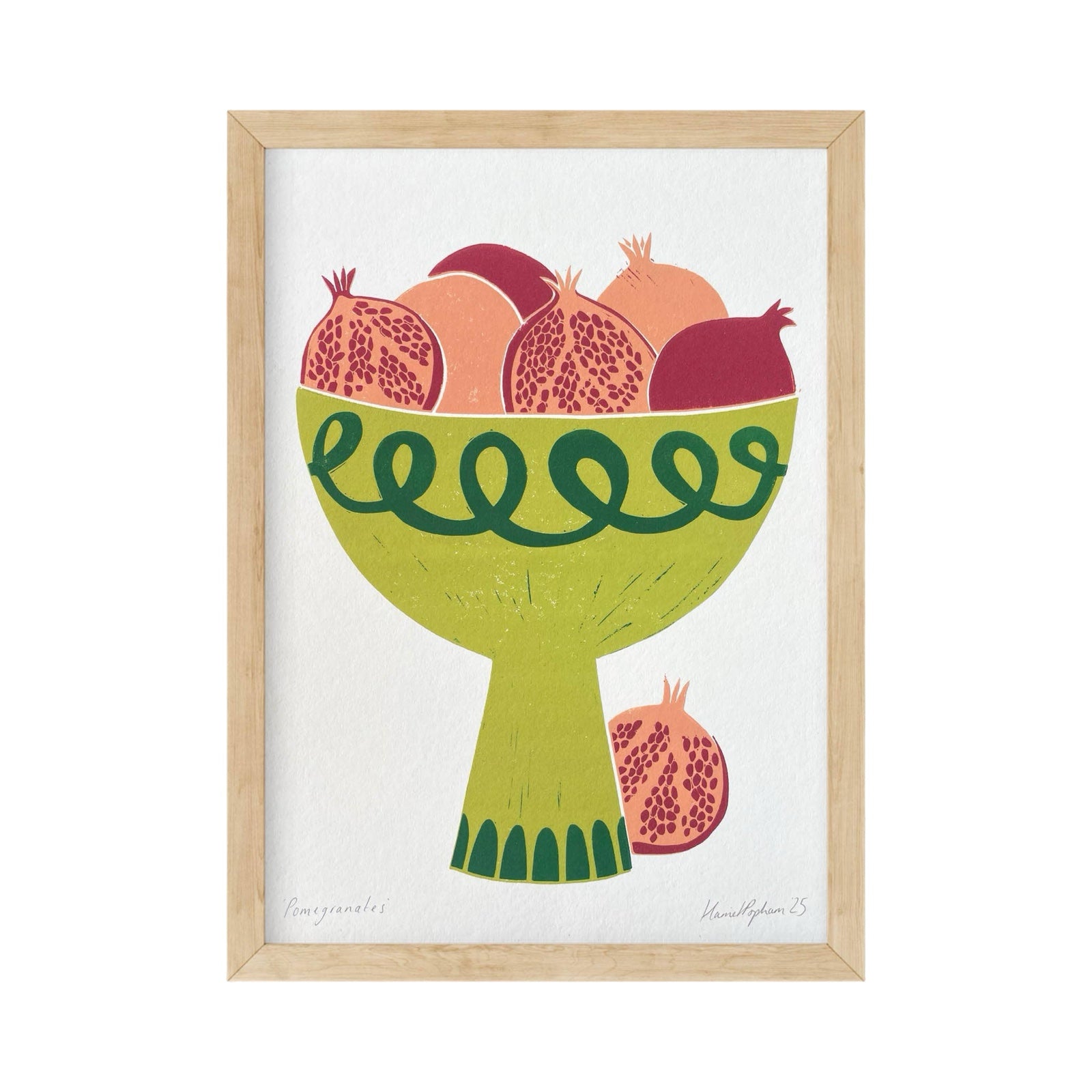 Pomegranates Print