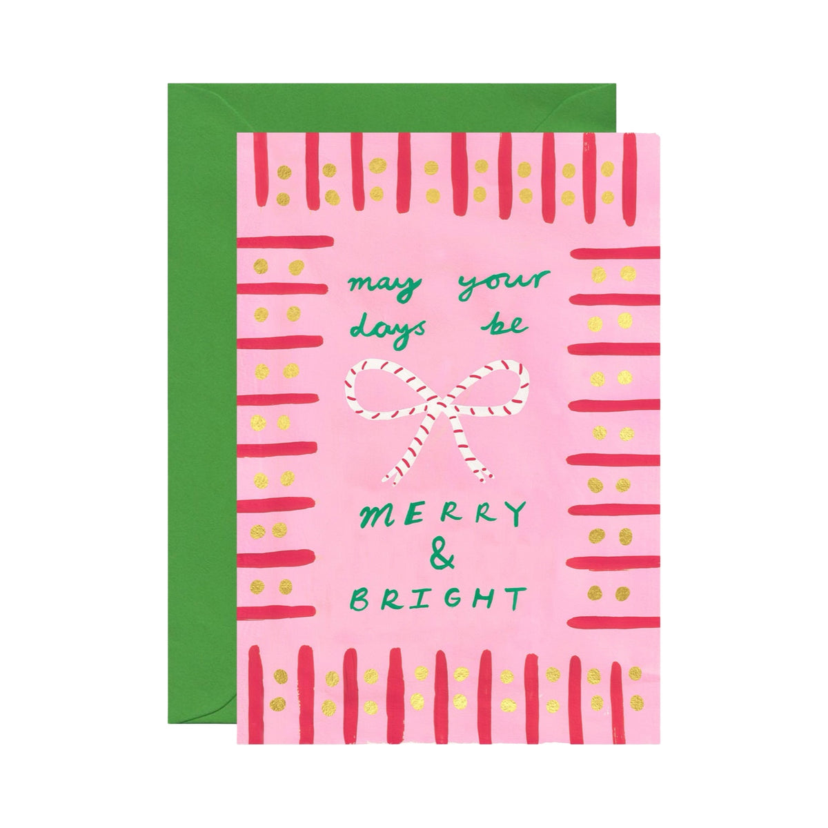 Merry and Bright Christmas Card
