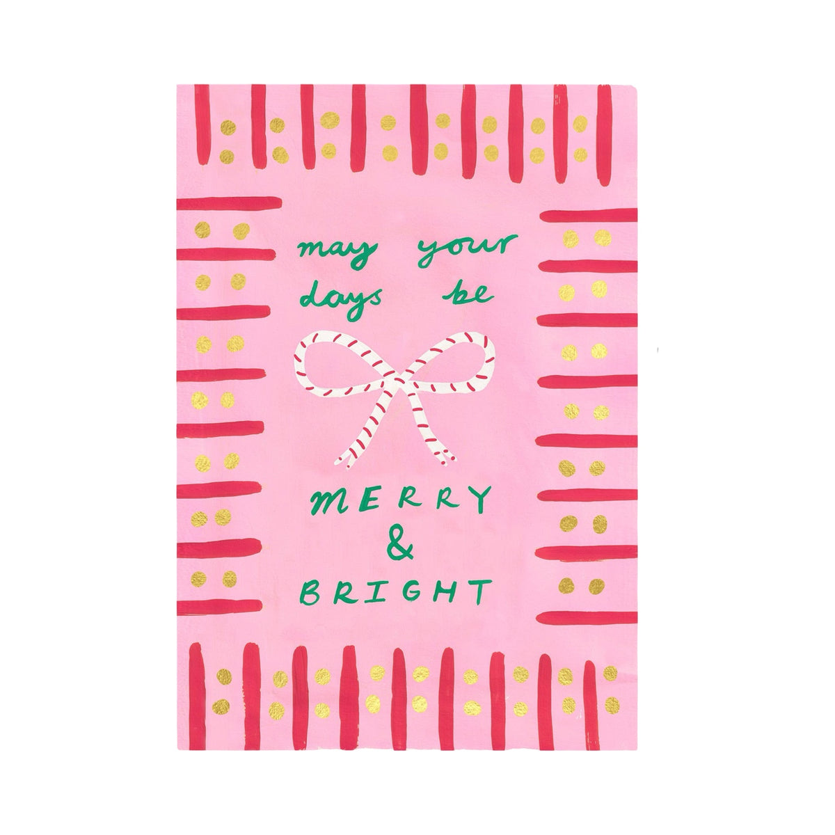 Merry and Bright Christmas Card