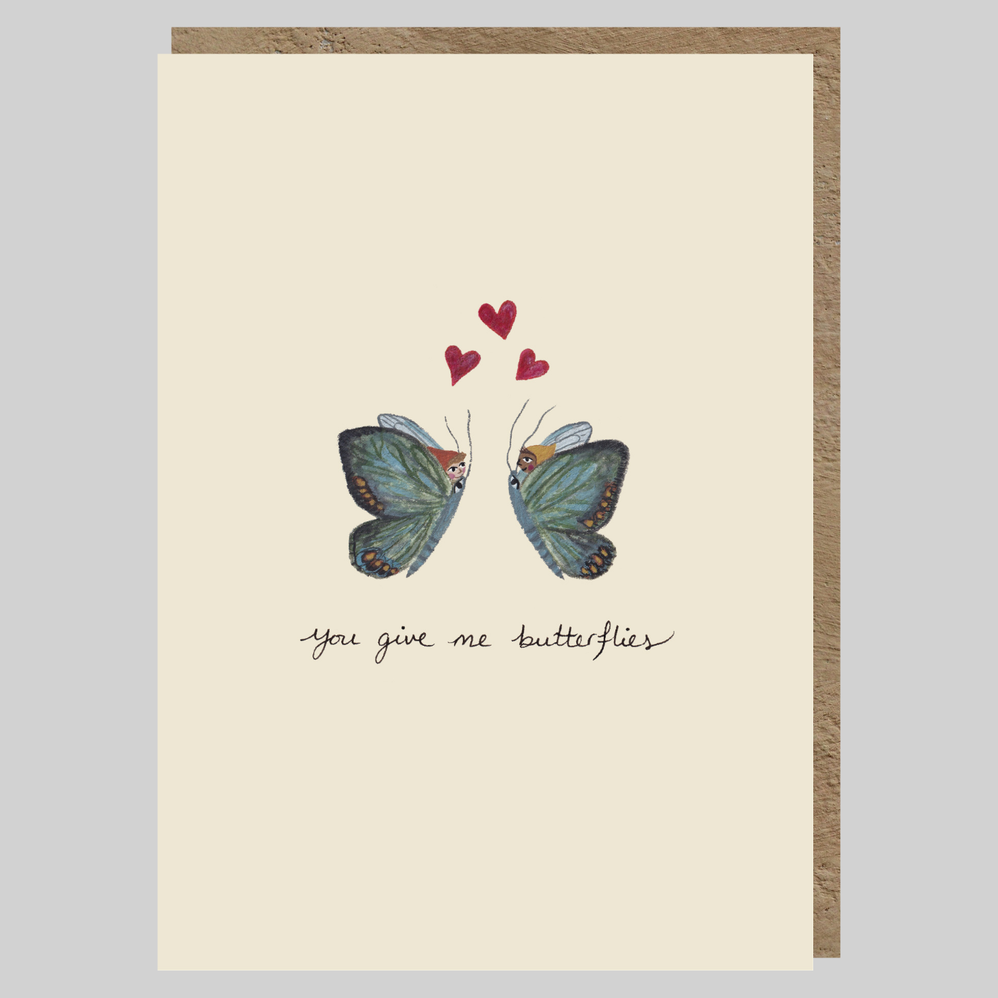 Give me Butterflies Card