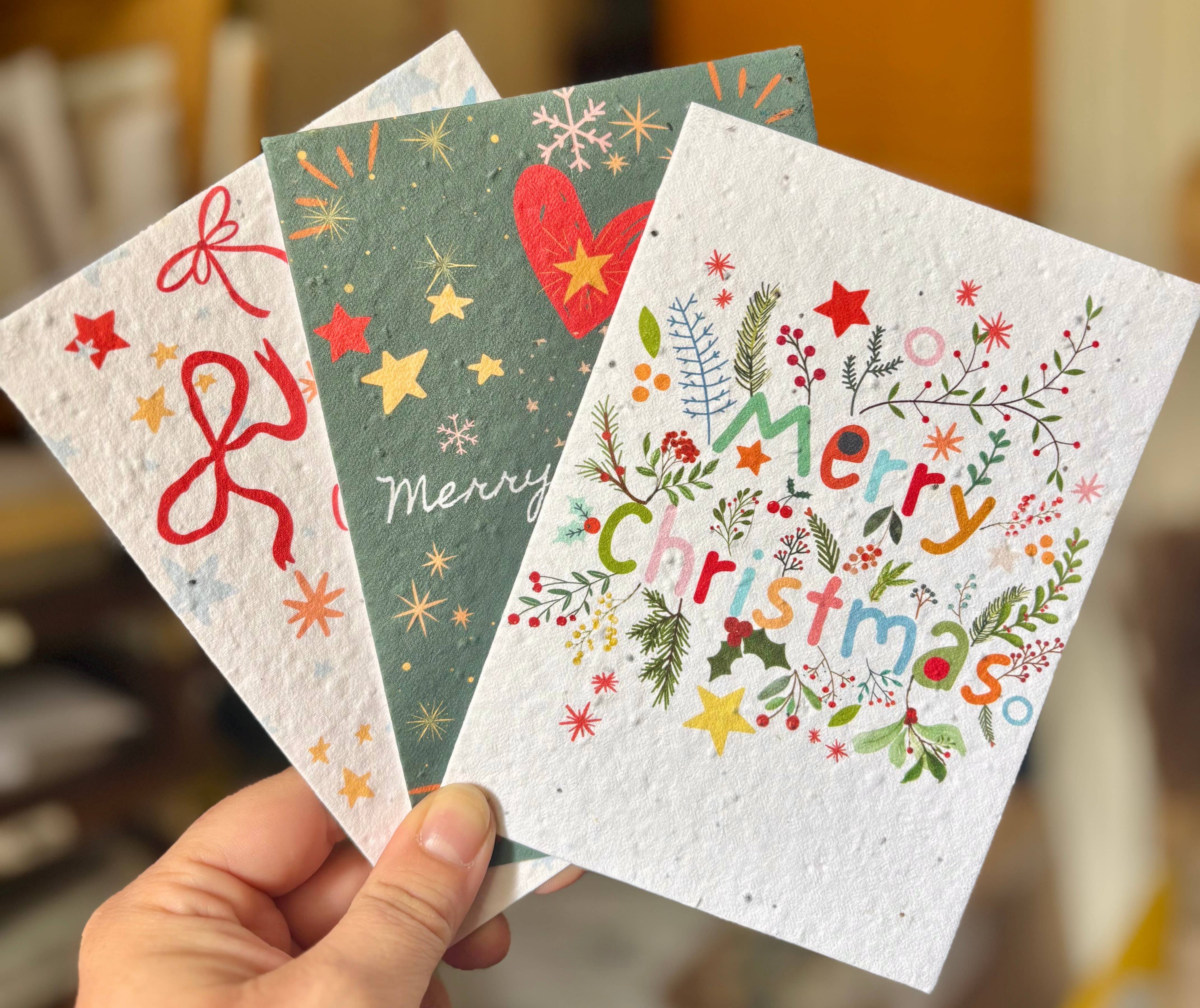Merry Christmas Plantable Card