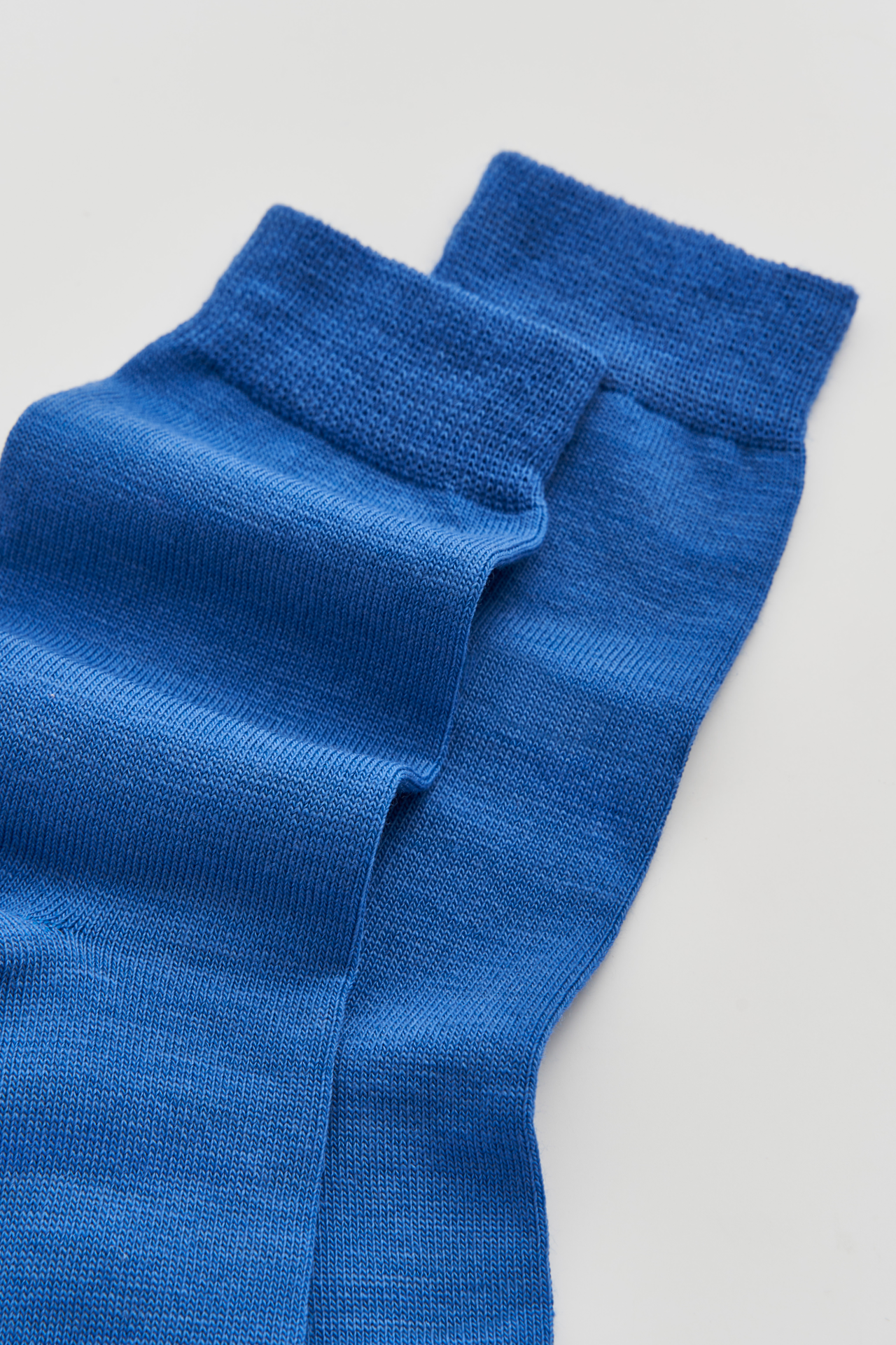 Royal Blue Merino Socks