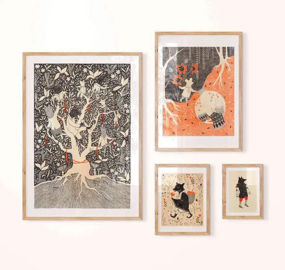 Tree House Print