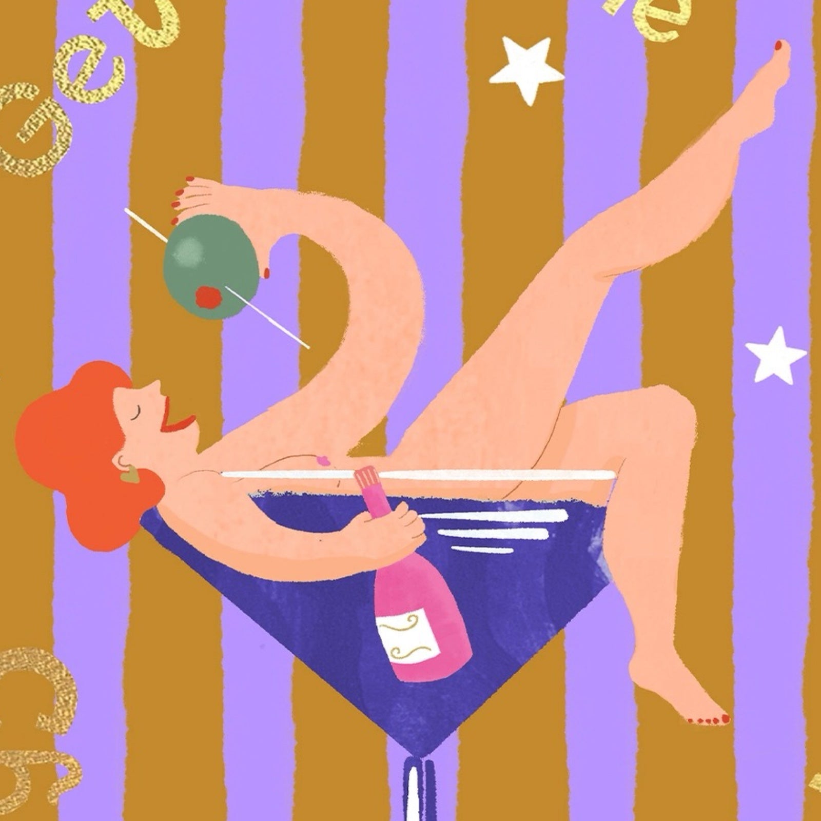 Into the Christmas Spirits Card