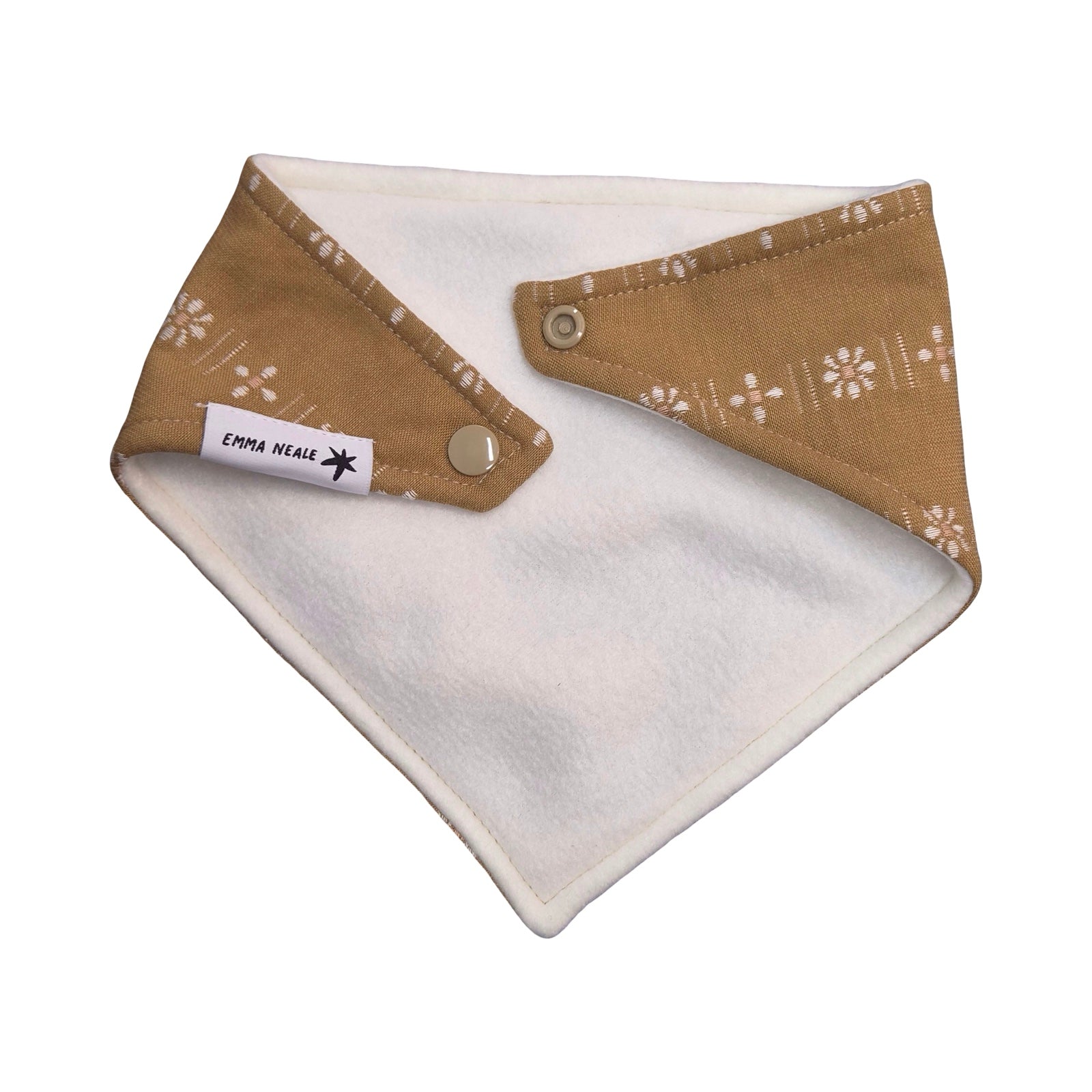 Golden Daisy Bandana Bib