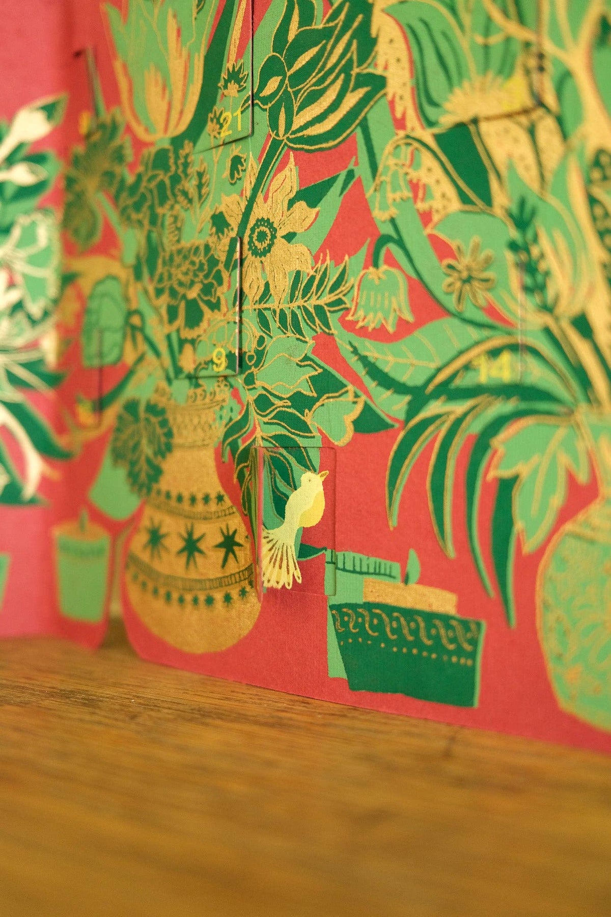 Winter Floral Advent Calendar