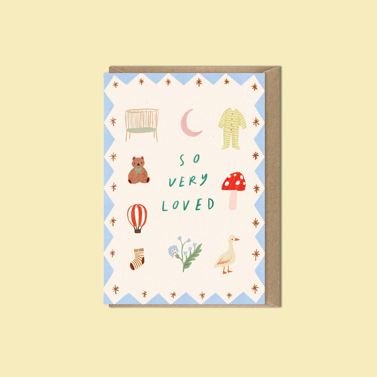 So Very Loved New Baby Card