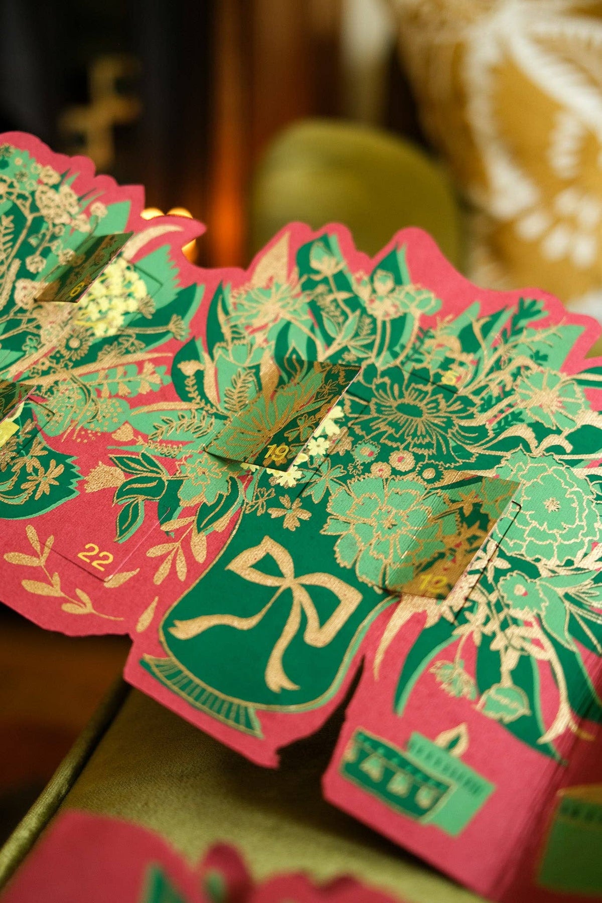 Winter Floral Advent Calendar