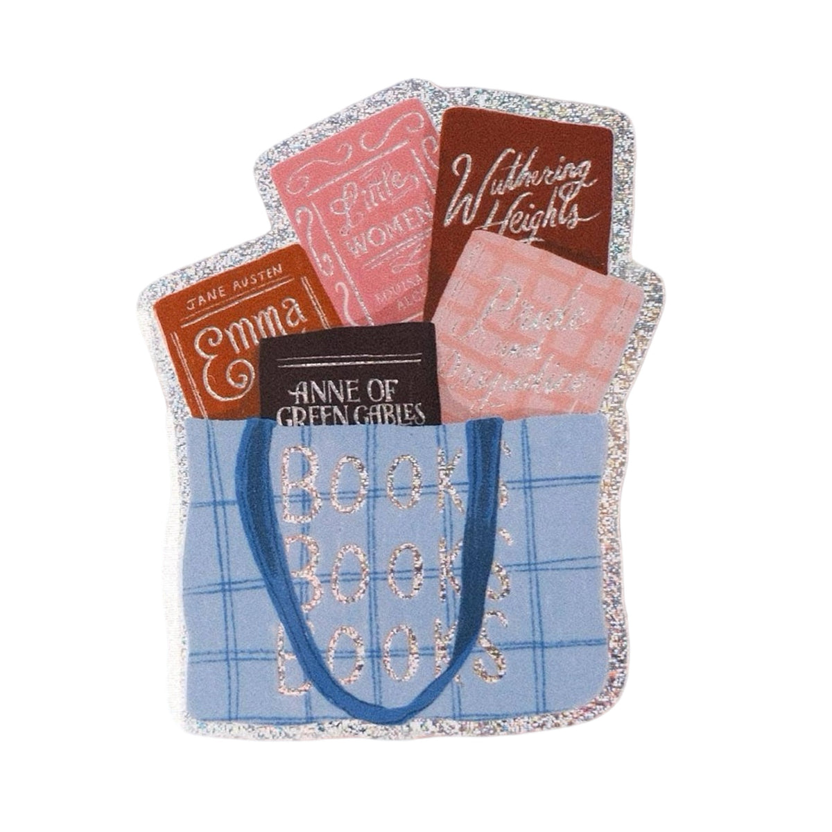 Classic Books Tote Sticker