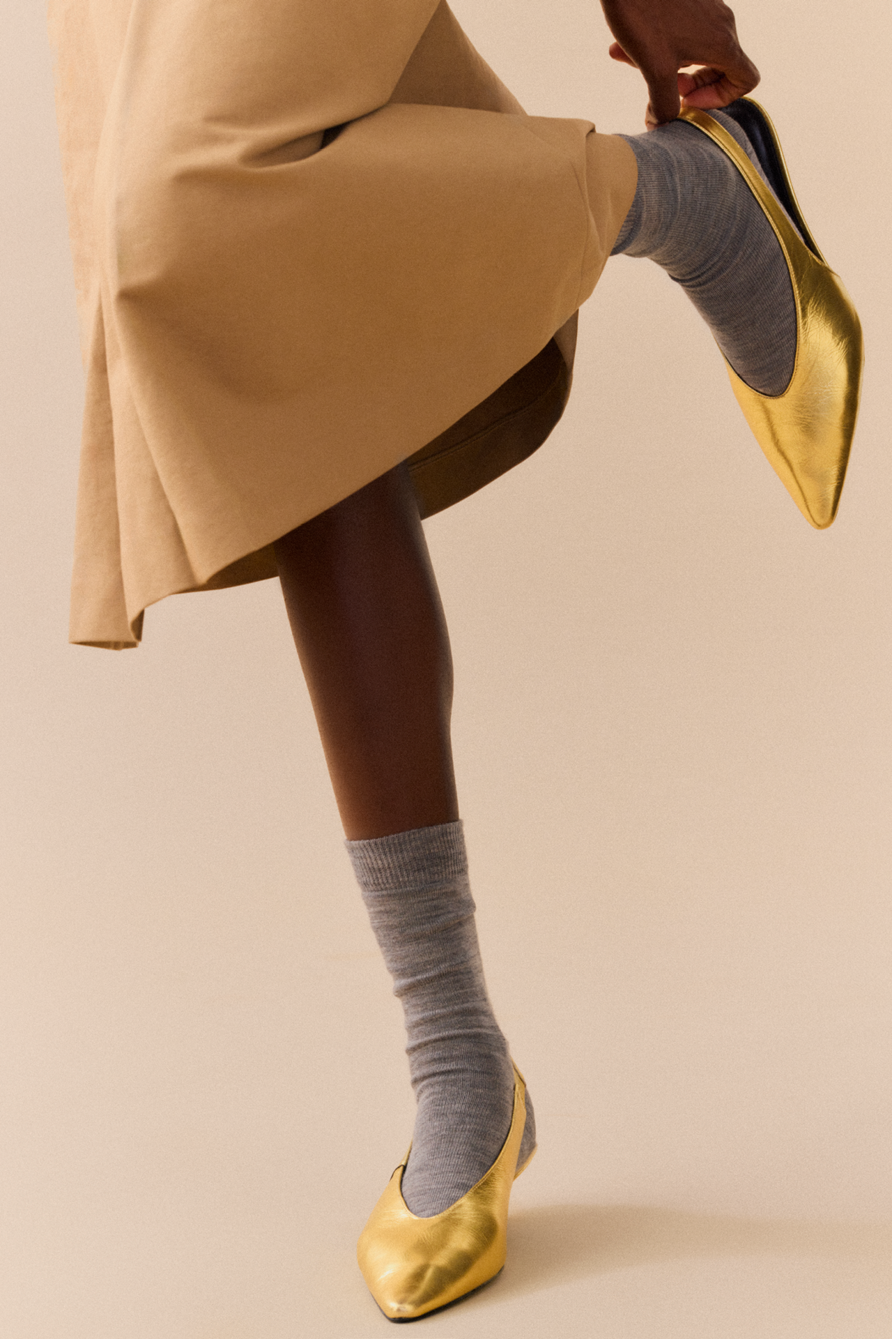 Correct Grey Merino Socks