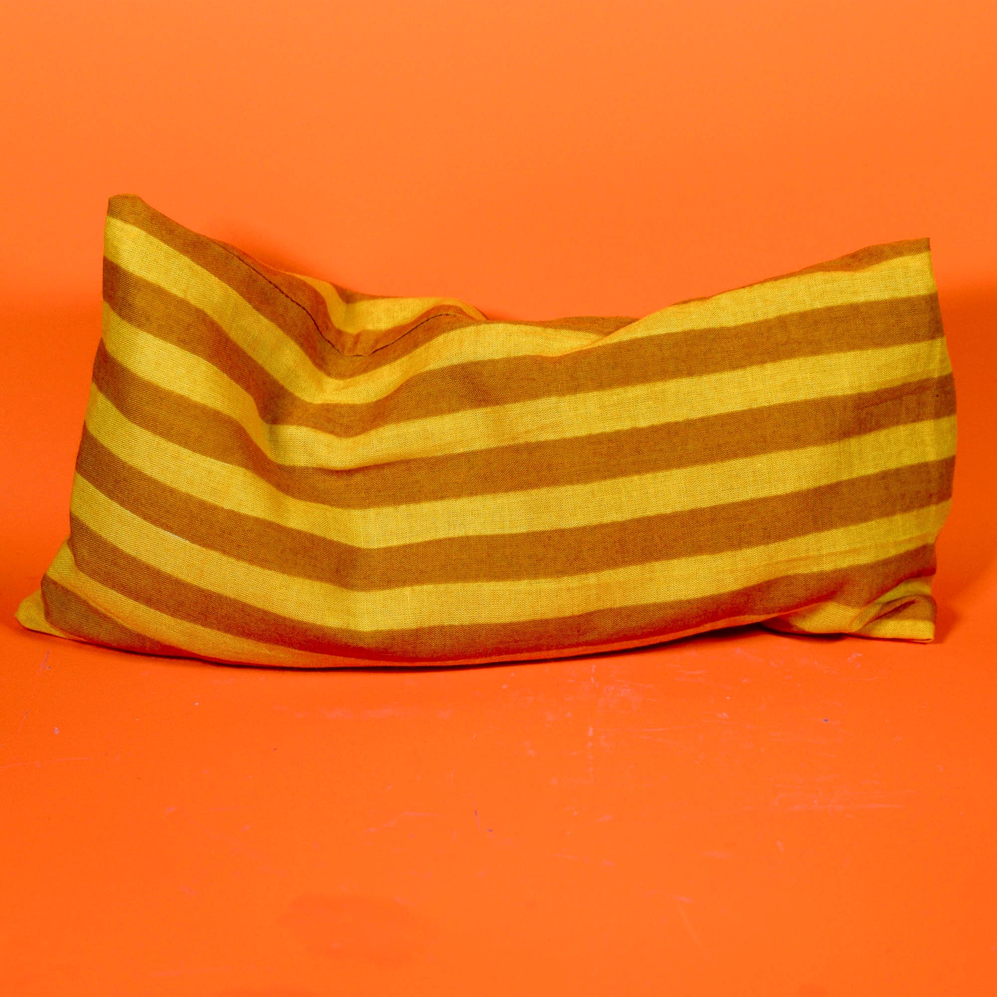 Yellow Stripe Lavender Eye Pillow