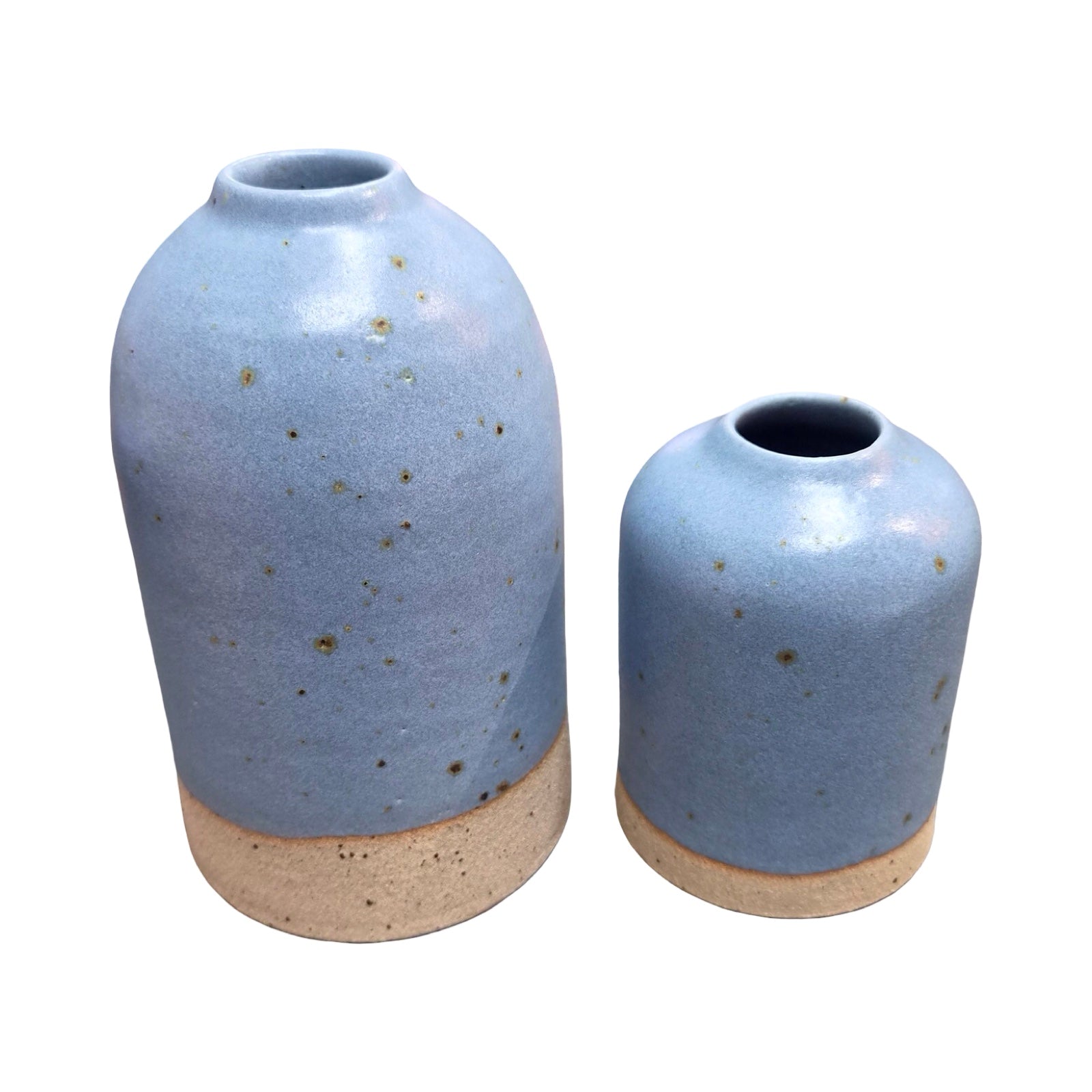 Blue Stoneware Vase