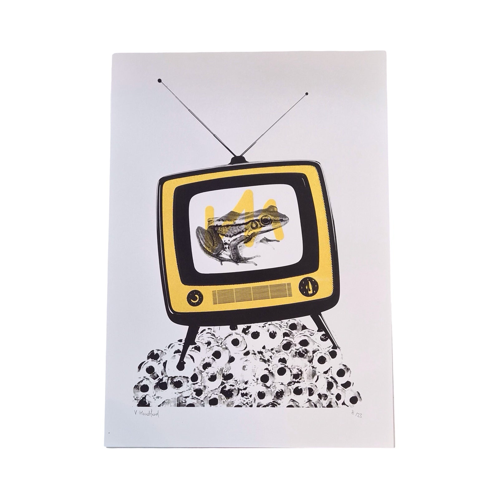 Froggy Vision Screen Print