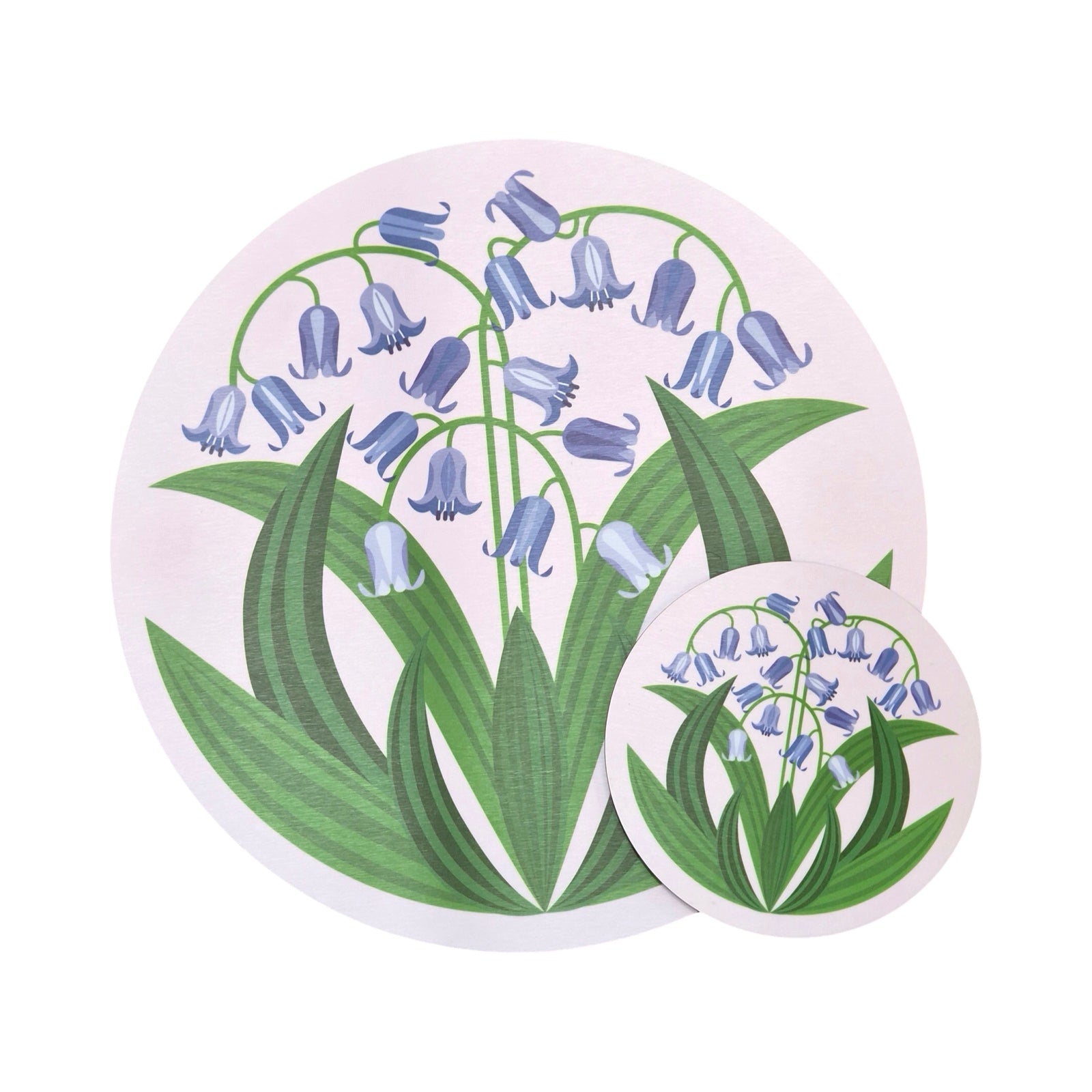 Bluebell Round Placemat