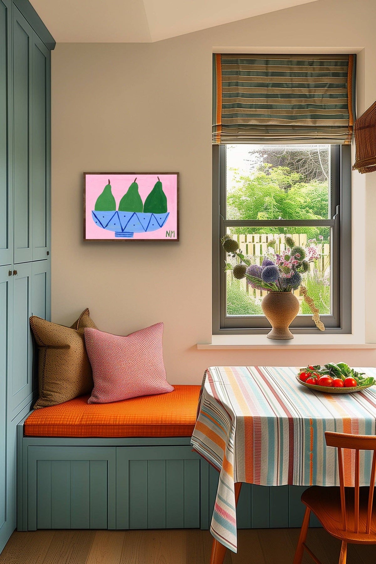 Three Pears Mini Print