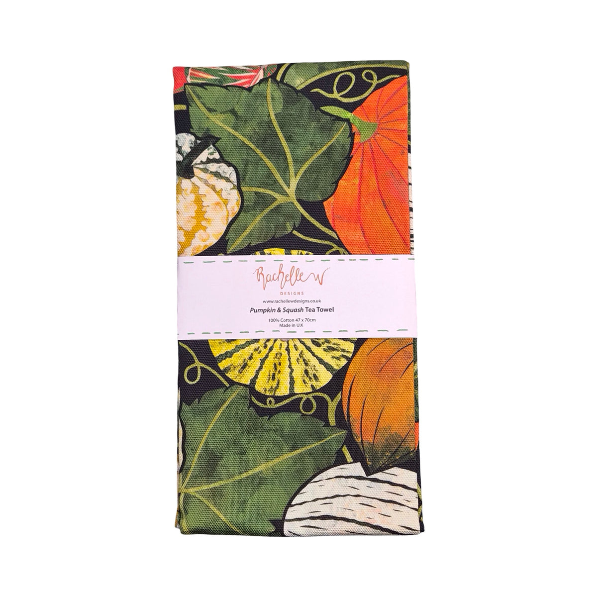 Pumpkin and Squash Tea Towel