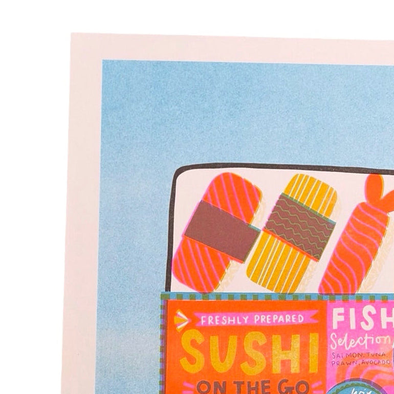 Sushi Box Print