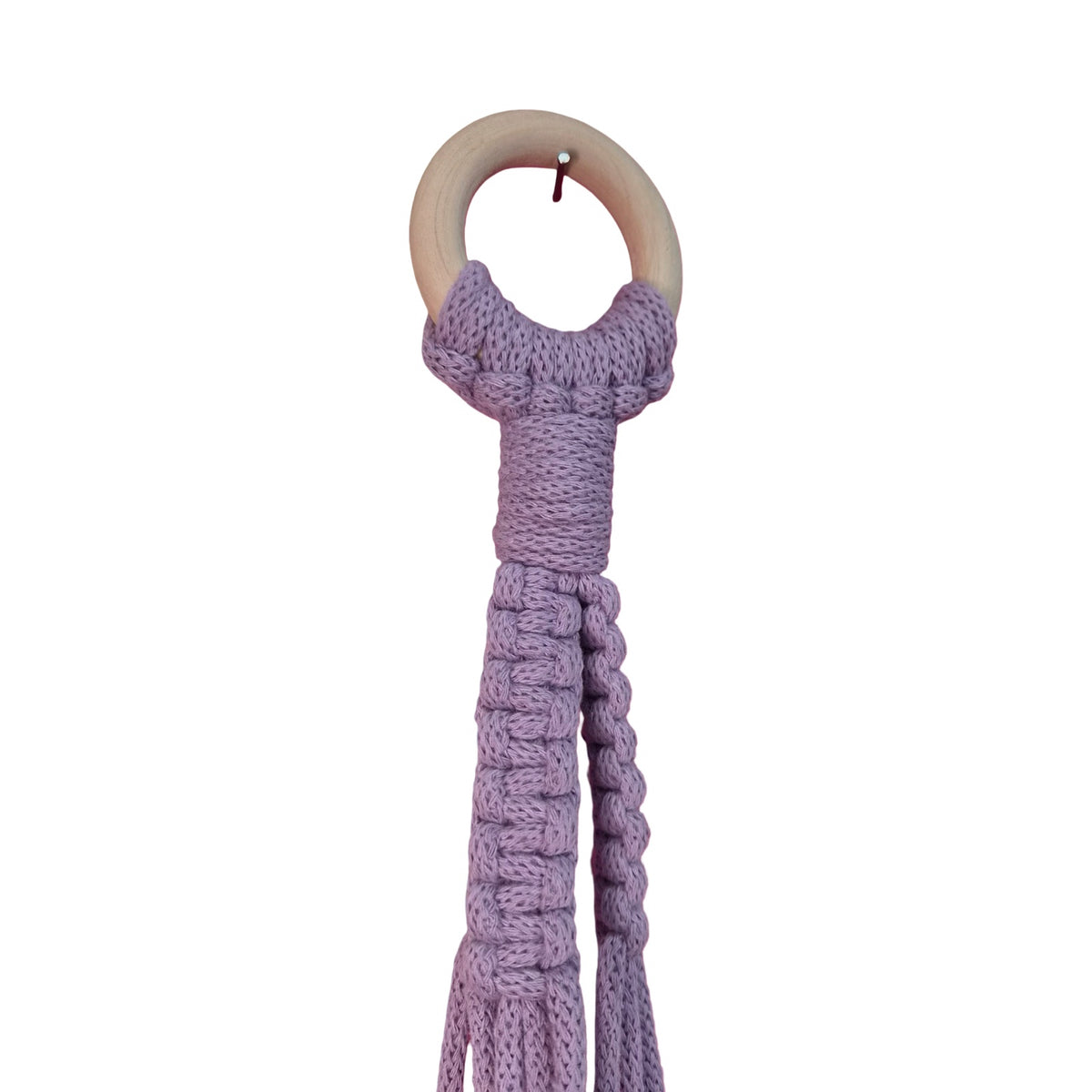 Lilac Classic Macrame Plant Hanger