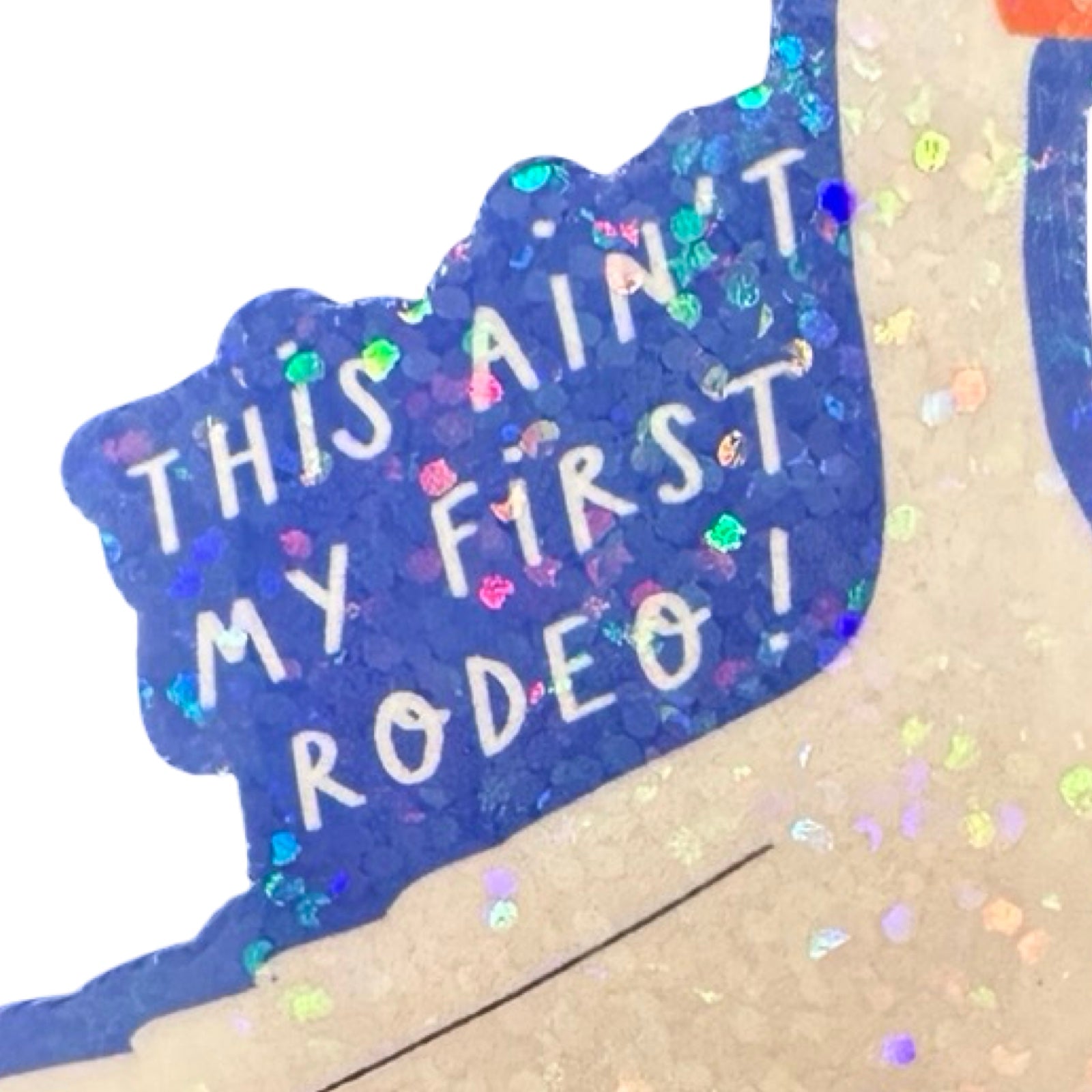 This Ain't My First Rodeo Goose Sticker