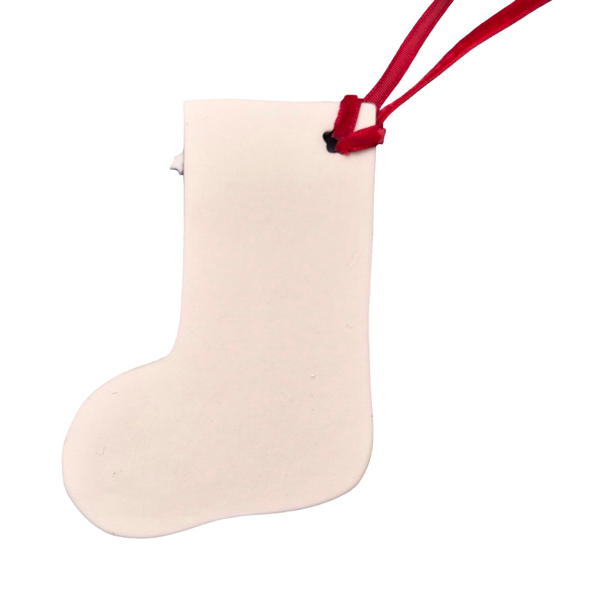 Christmas Stocking Porcelain Decoration