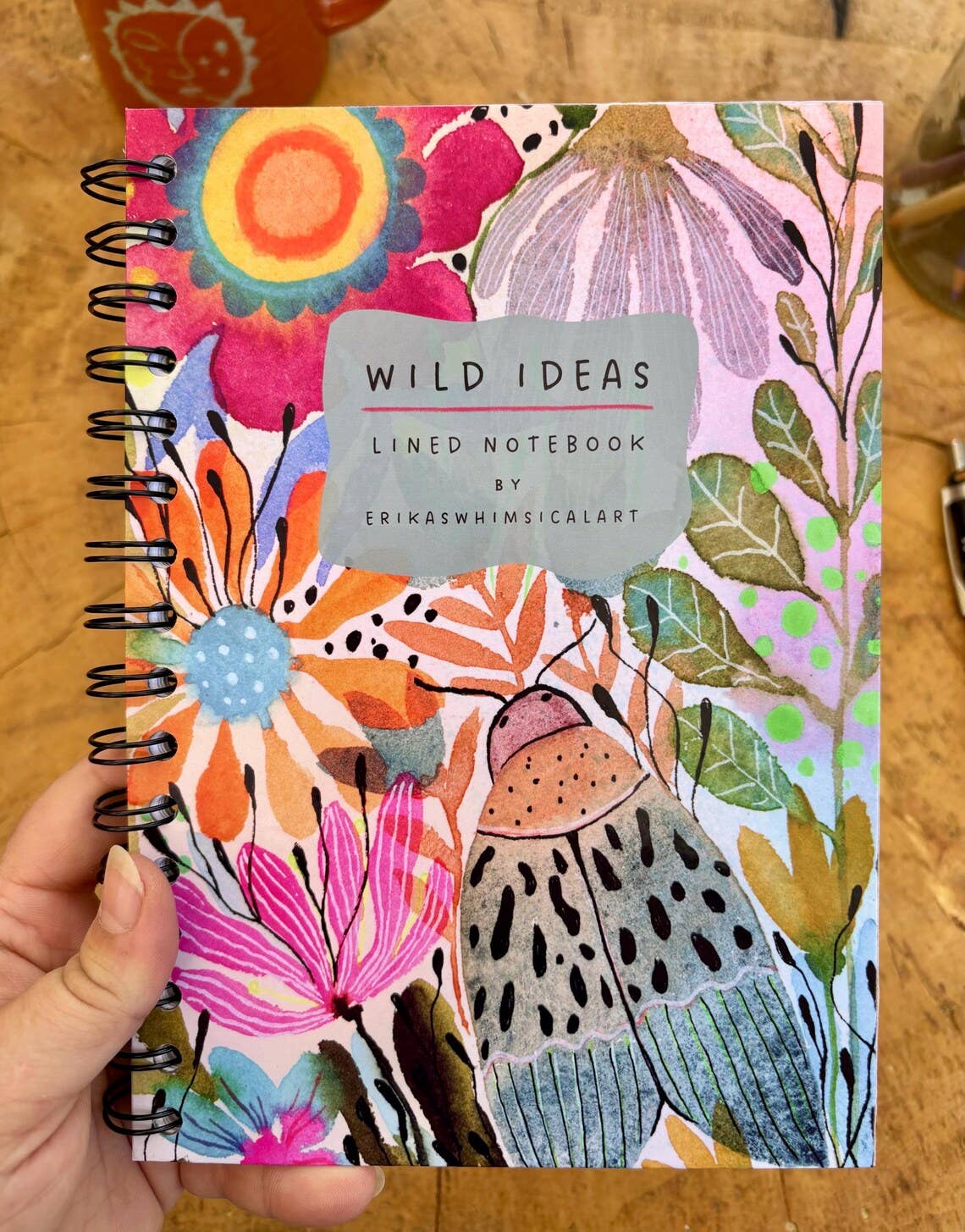 Wild Ideas Wire Bound Notebook