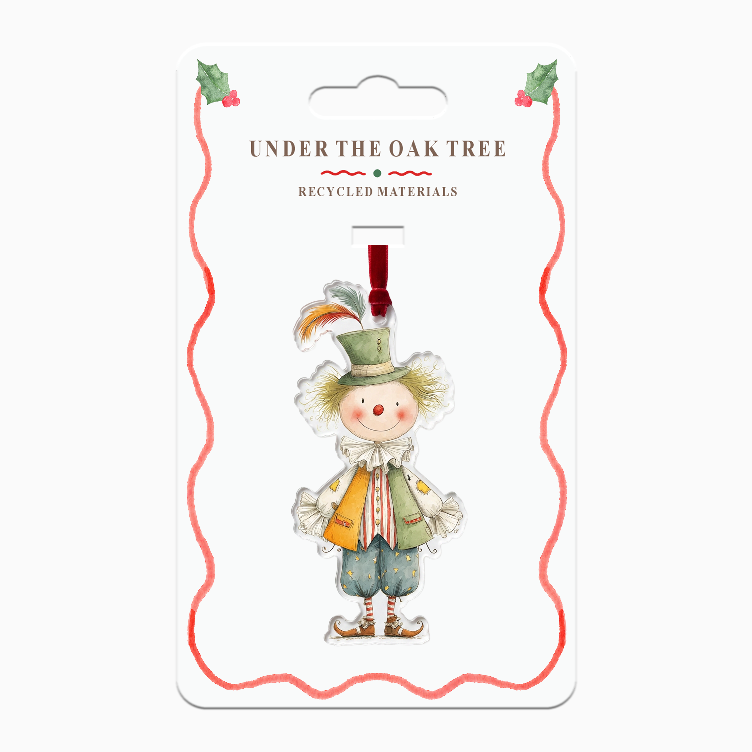 Christmas Tree Decoration - Whimsical Circus theme 2