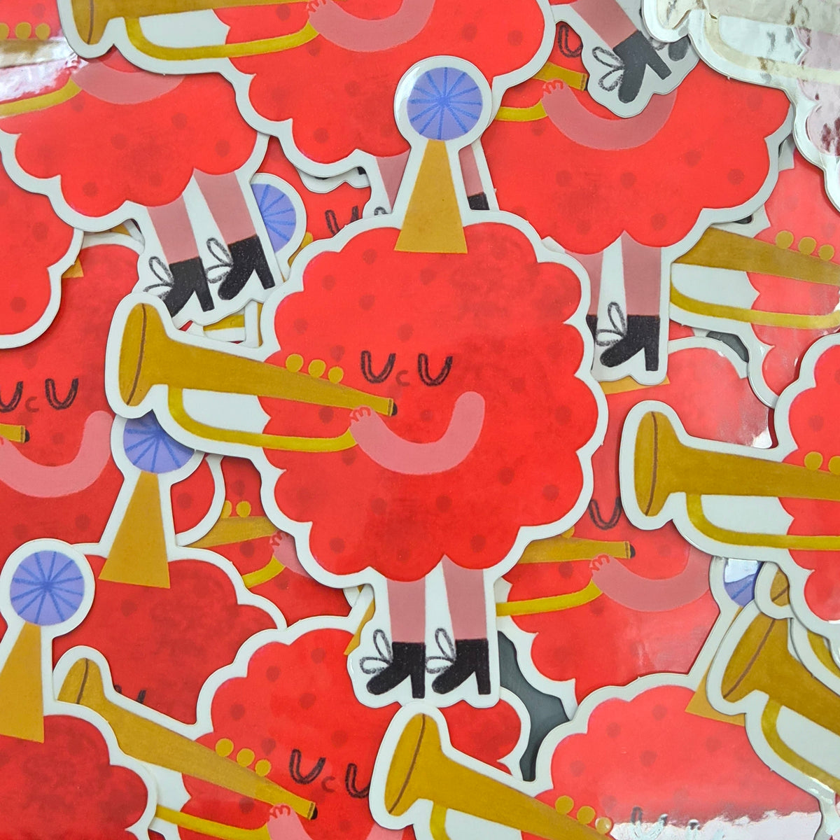 Party Raspberry Sticker
