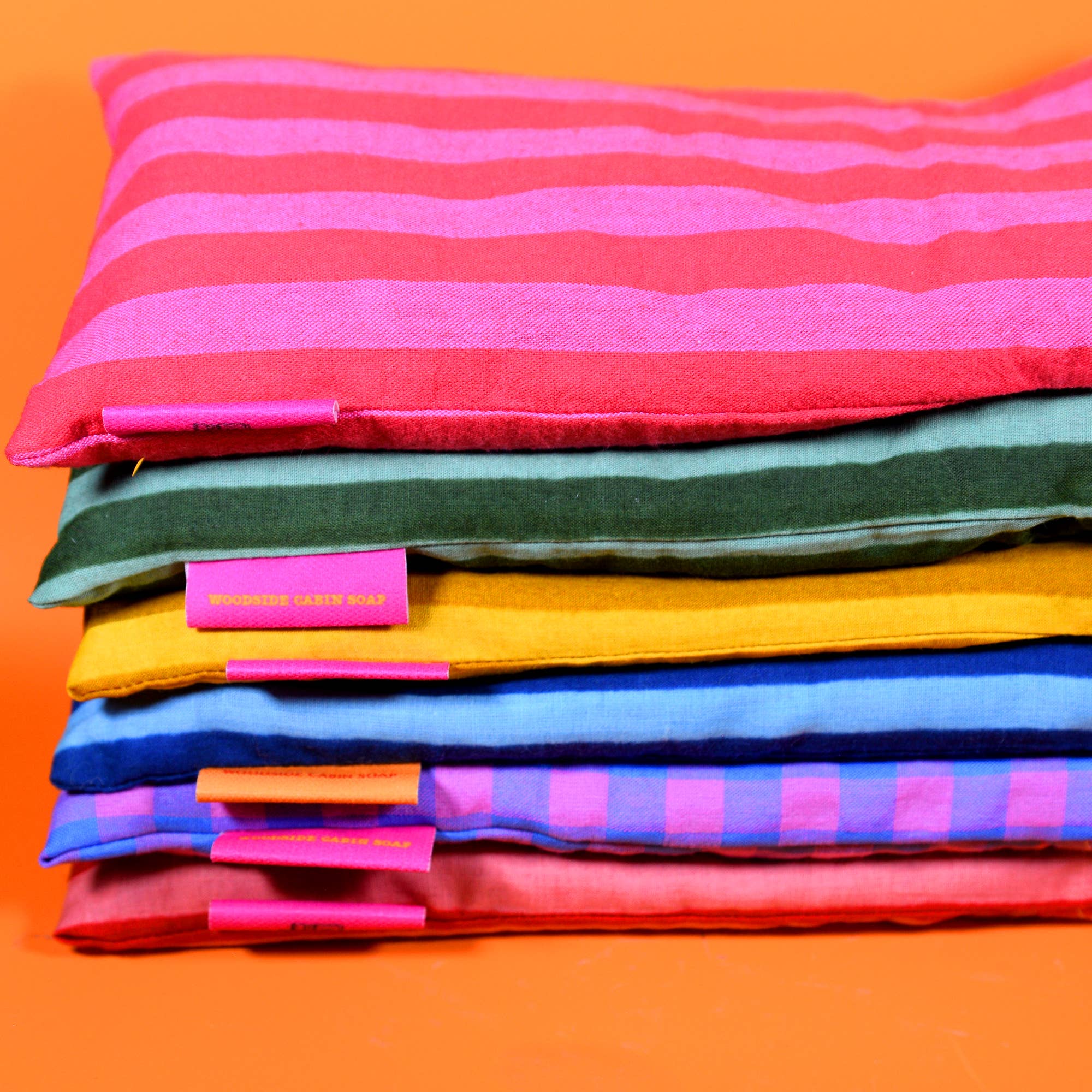 Yellow Stripe Lavender Eye Pillow