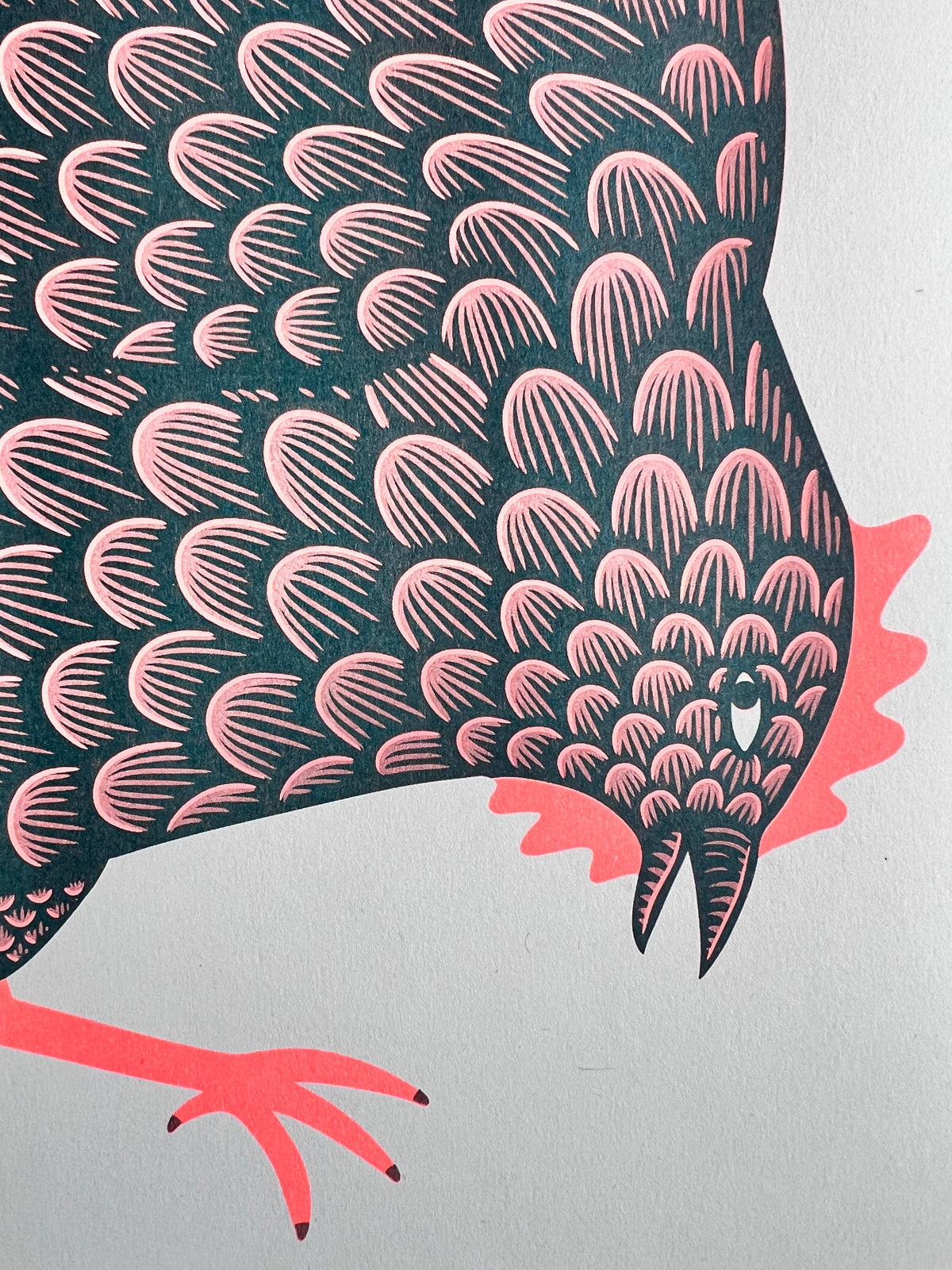 The Plot Chickens Print