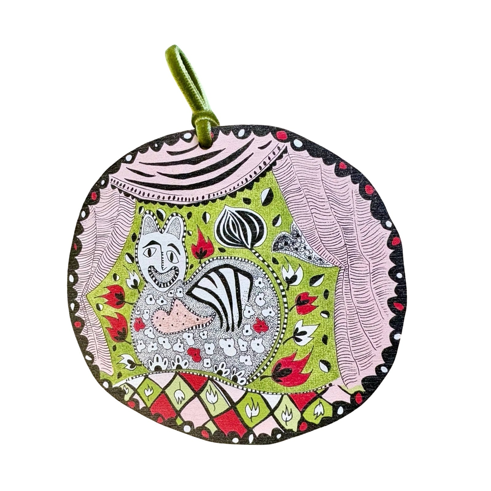 Purr-fection Wooden Decoration