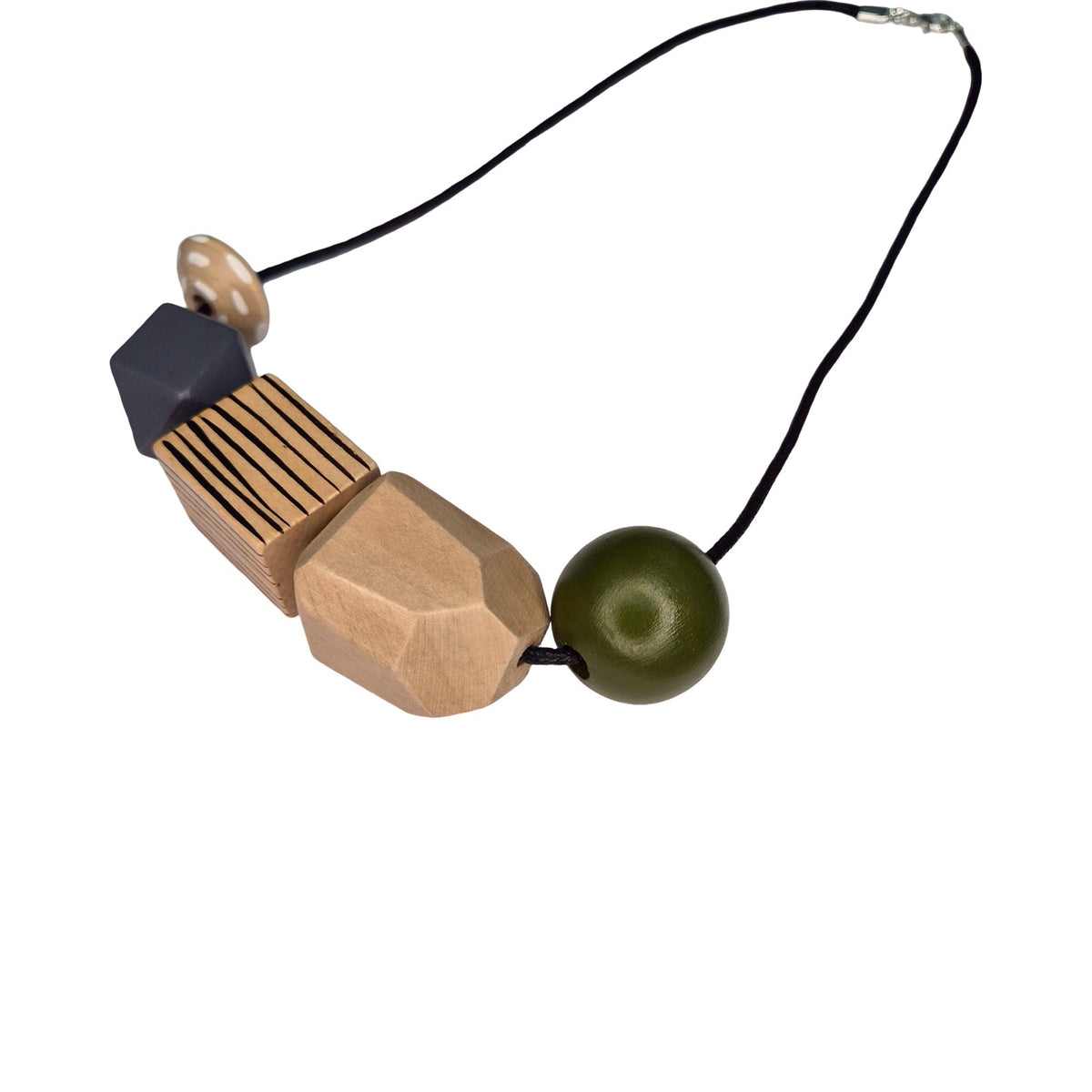 Forest Chunky Bamboo Necklace