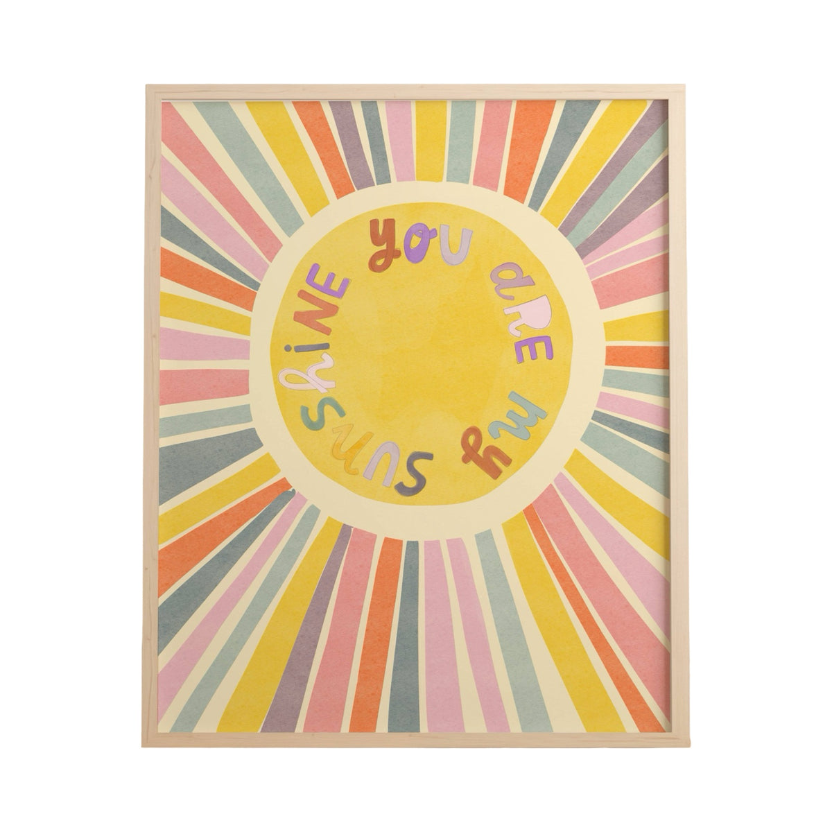 You Are My Sunshine Print