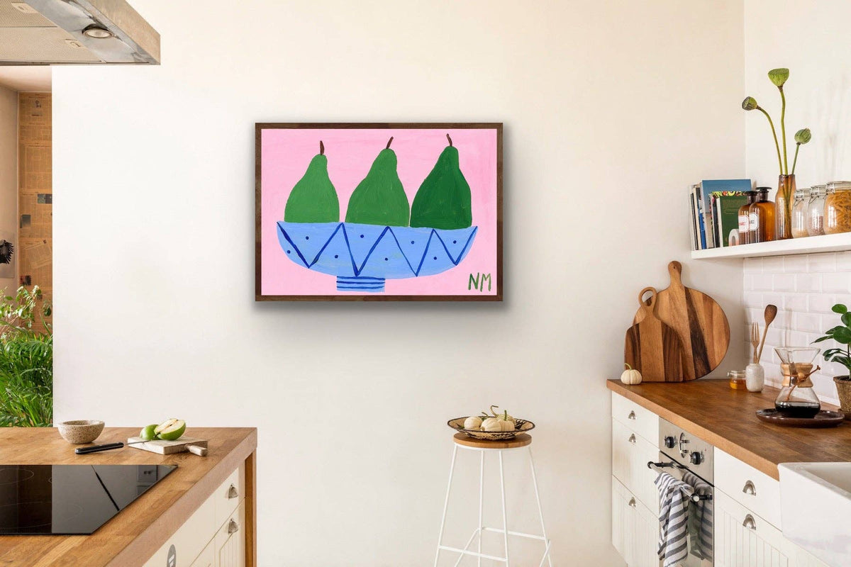 Three Pears Mini Print