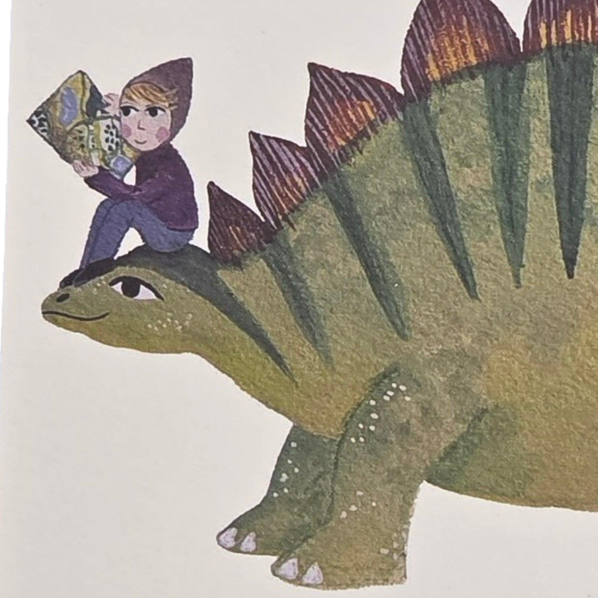 Stegosaurus Card