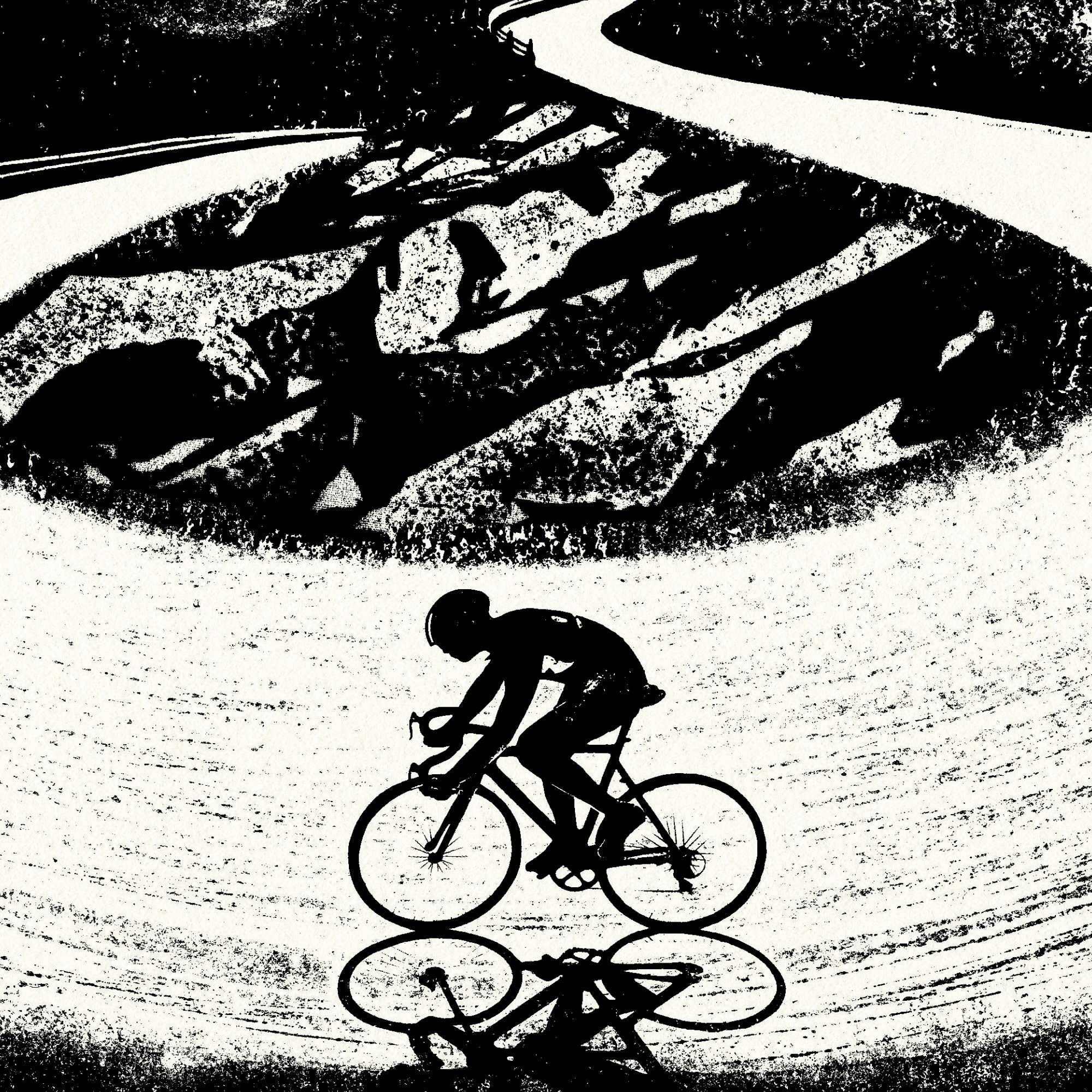 Switchback Cycling Print