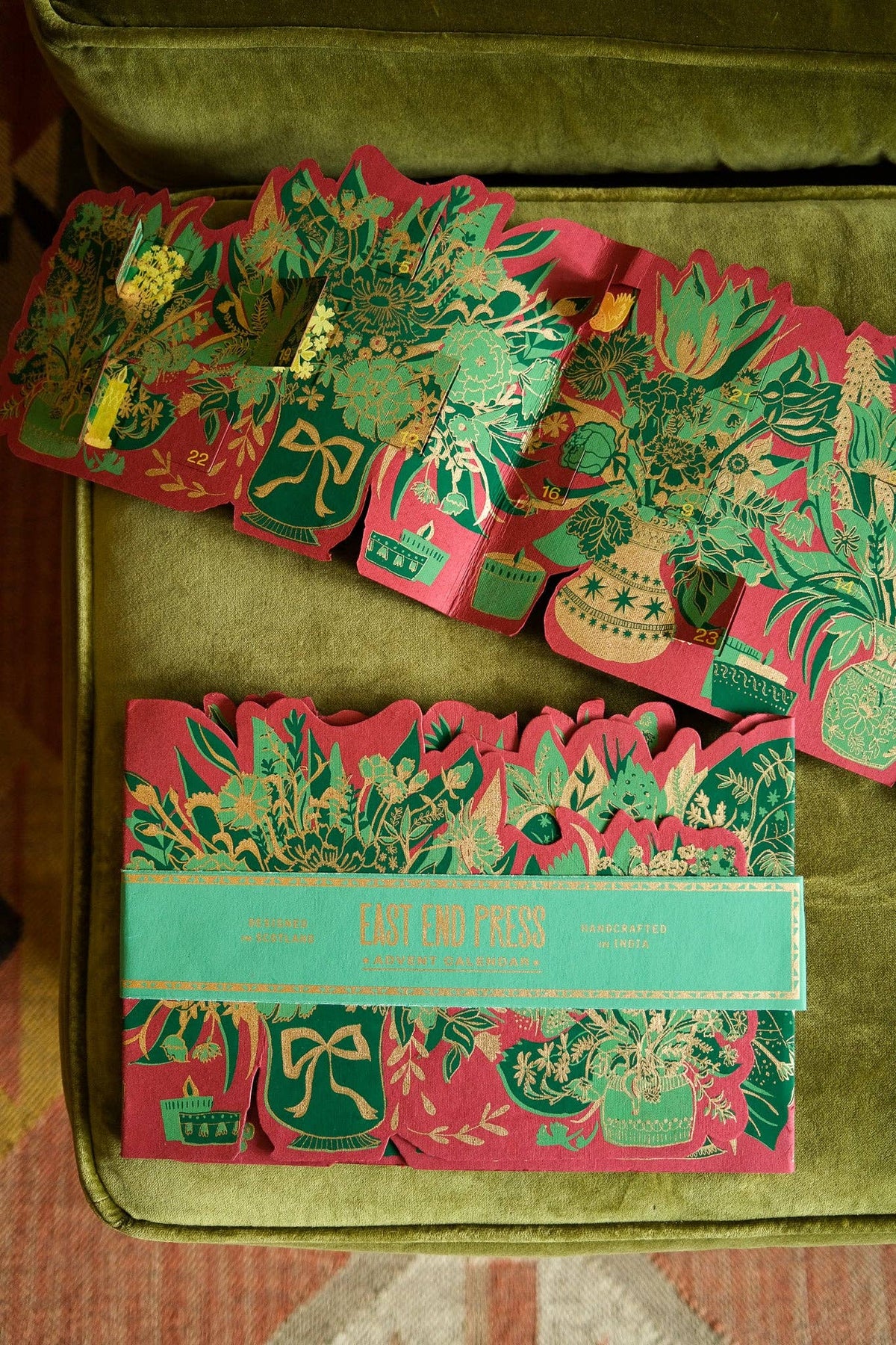 Winter Floral Advent Calendar