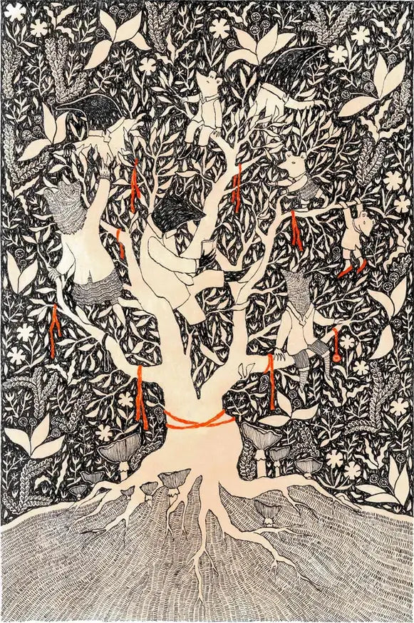 Tree House Print