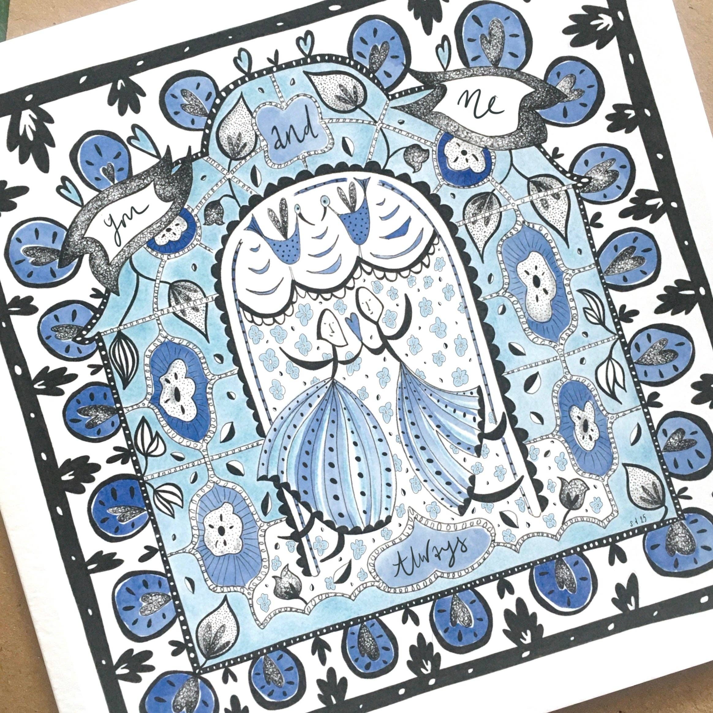 You and Me Print