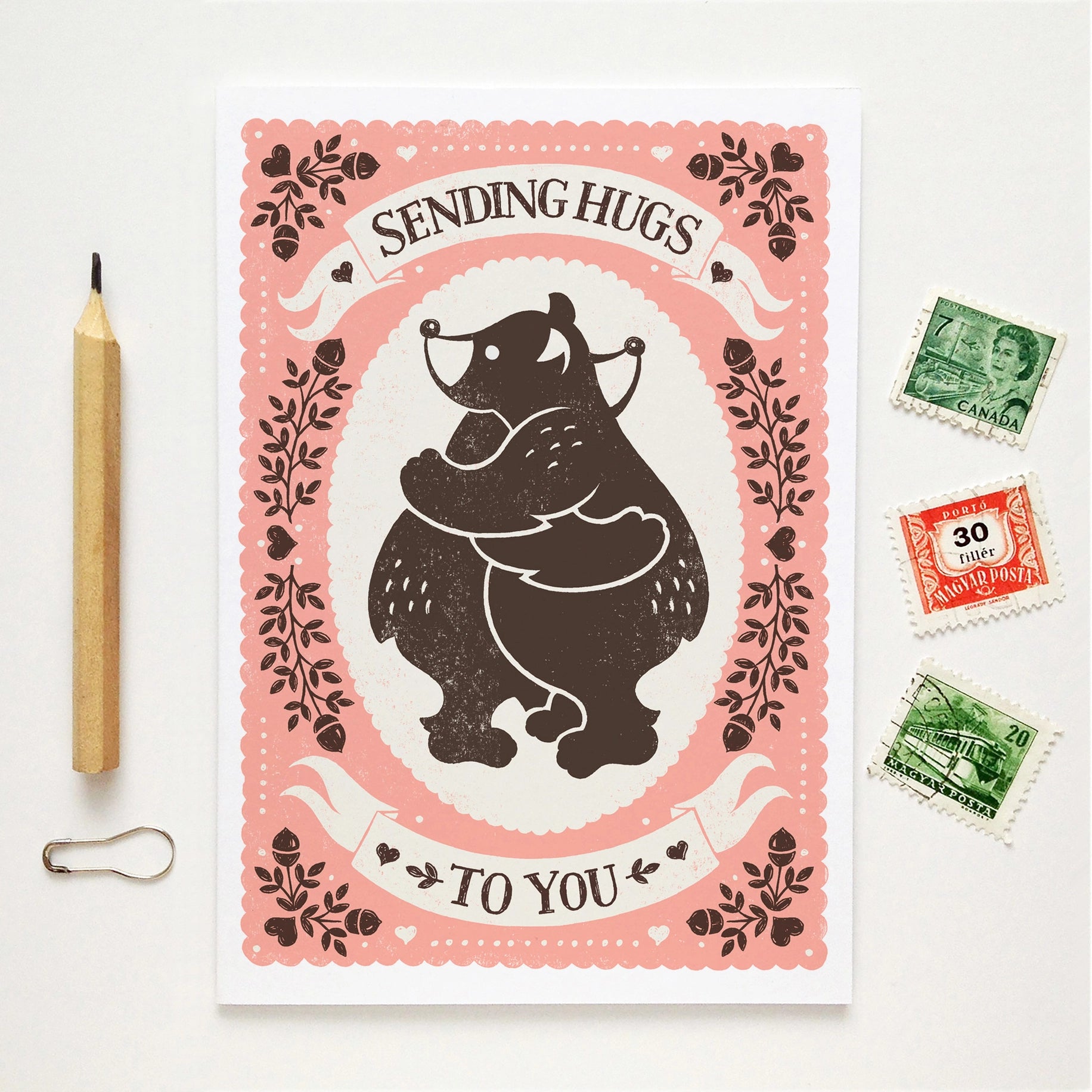 Sending Hugs Card
