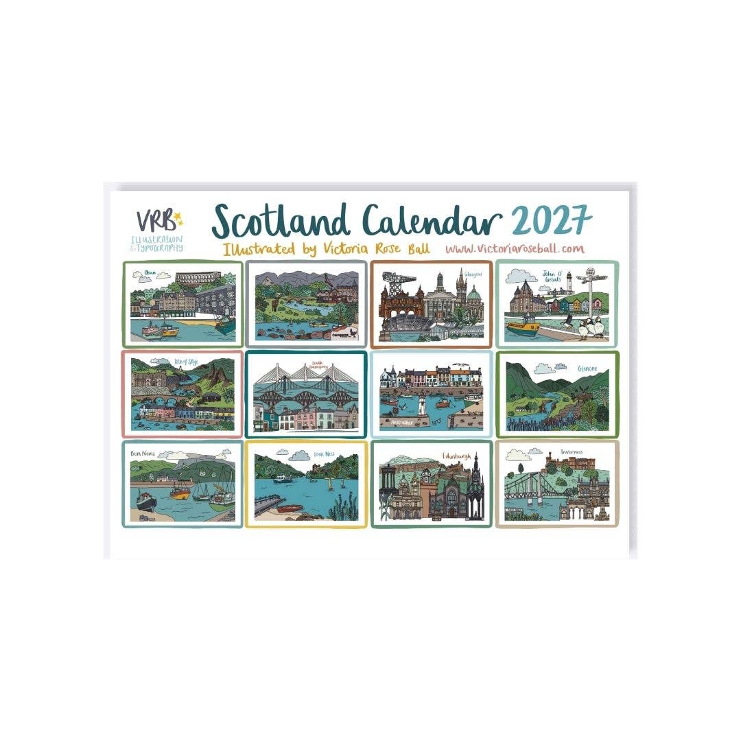 2027 Scotland Calendar