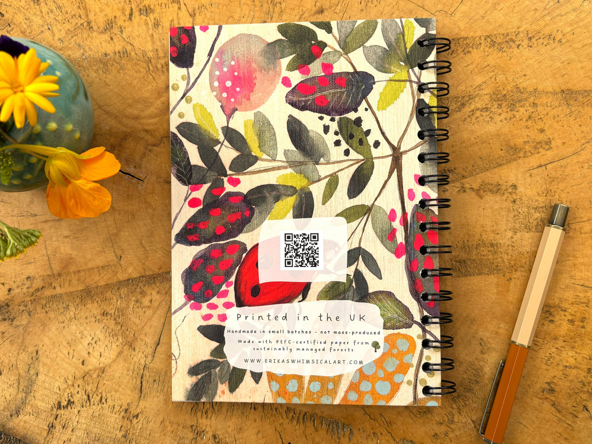 Notes and Thoughts Wire Bound Notebook